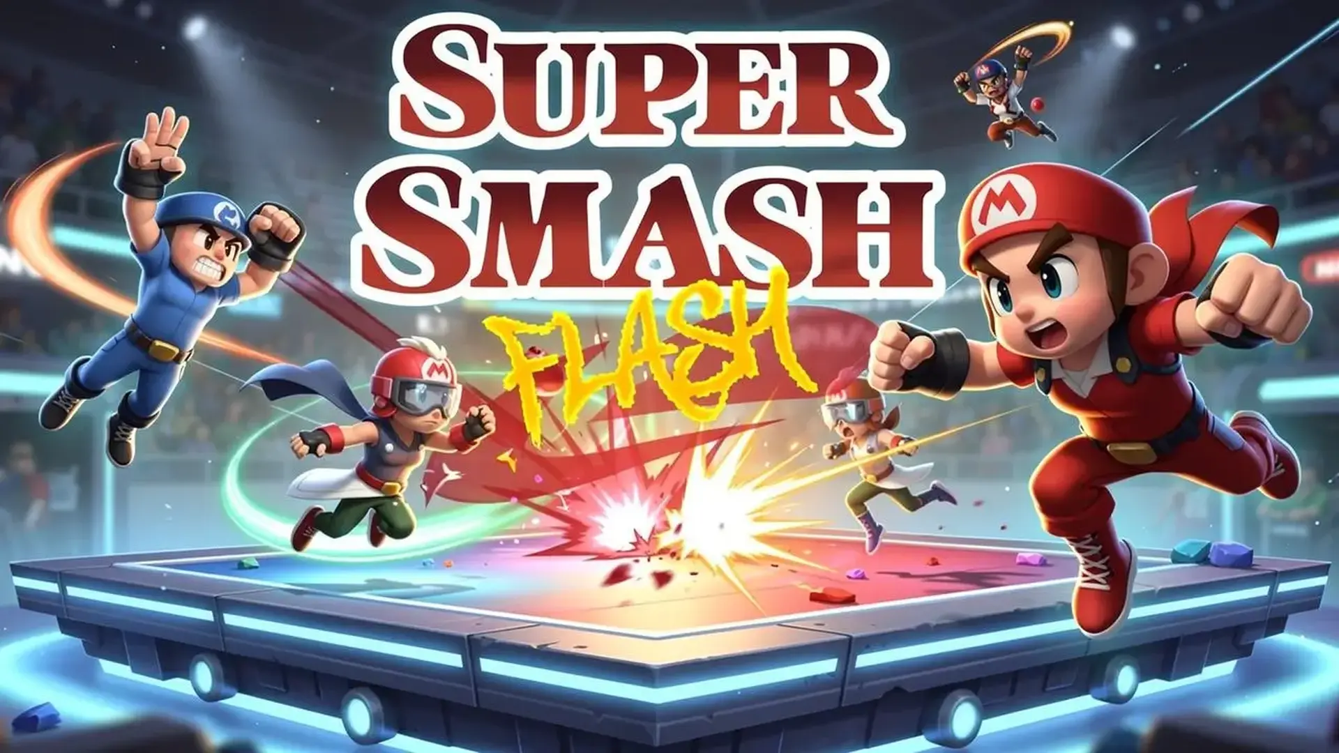Super Smash Flash - 终极乱斗平台格斗：选择你的传奇角色，在线即时对战，体验史诗级群殴！ 游戏