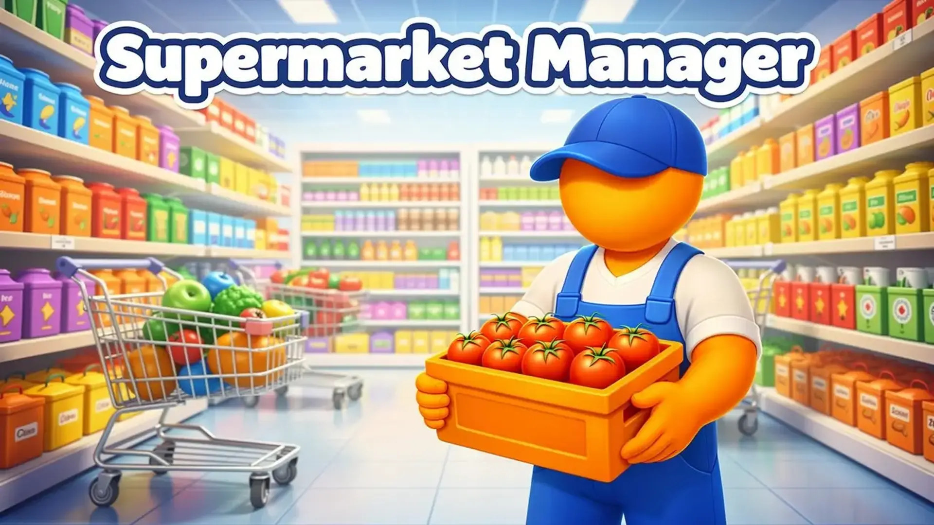 Supermarket Manager - 模拟经营：从零开始打造你的专属超市帝国，管理员工、优化货架、满足顾客需求，成为零售巨头！ 游戏