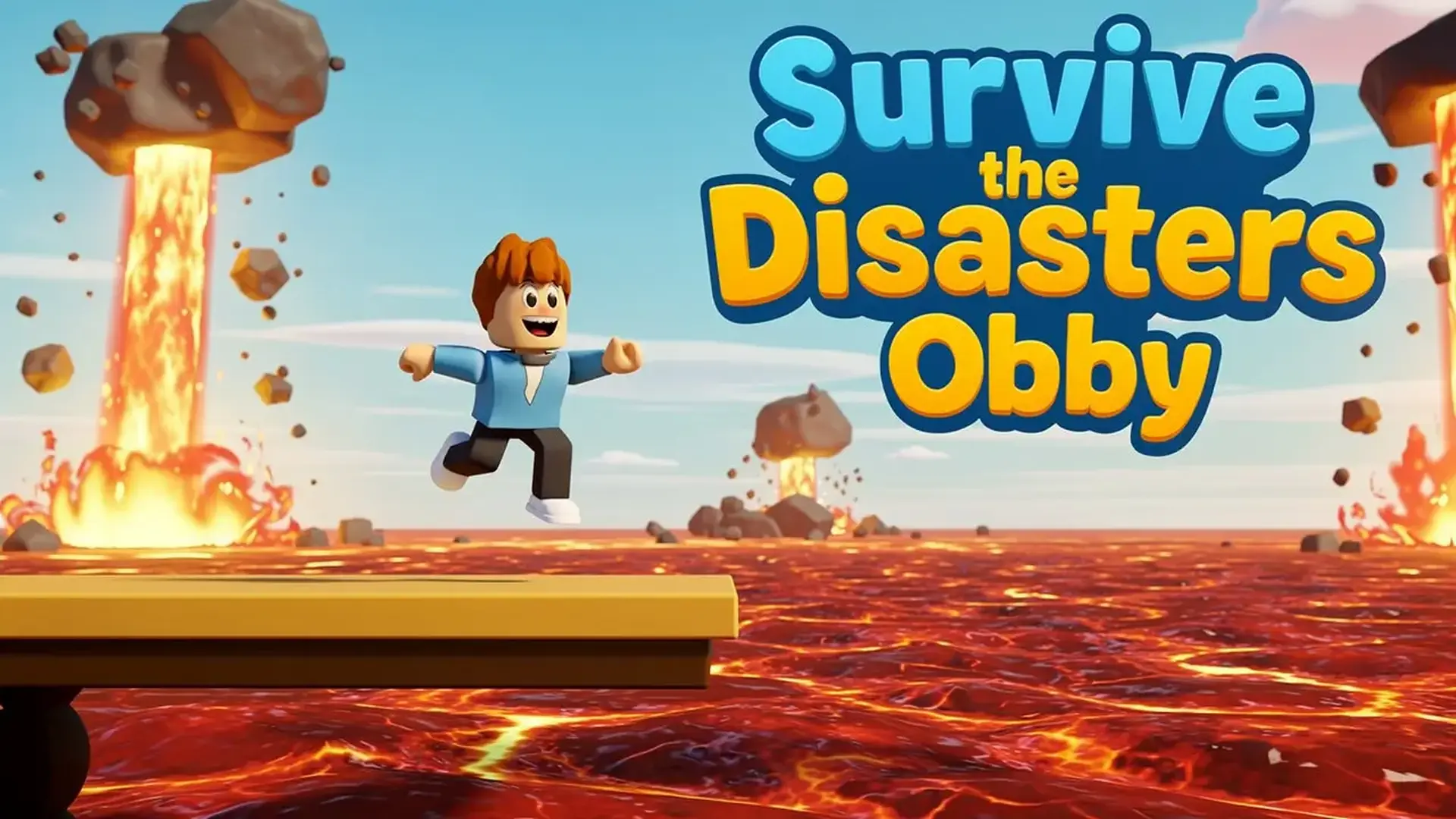 Survive the Disasters: Obby - Platformer supervivencia juego