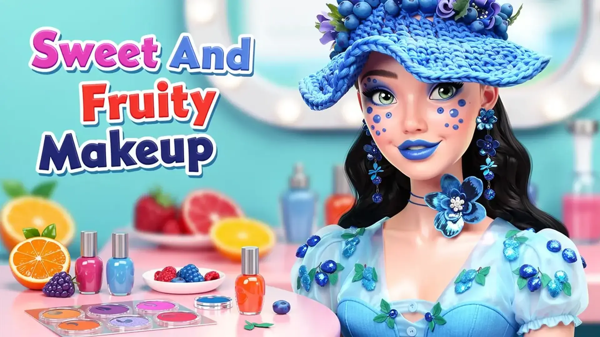 Sweet And Fruity Makeup - Simulador maquillaje creativo con juego