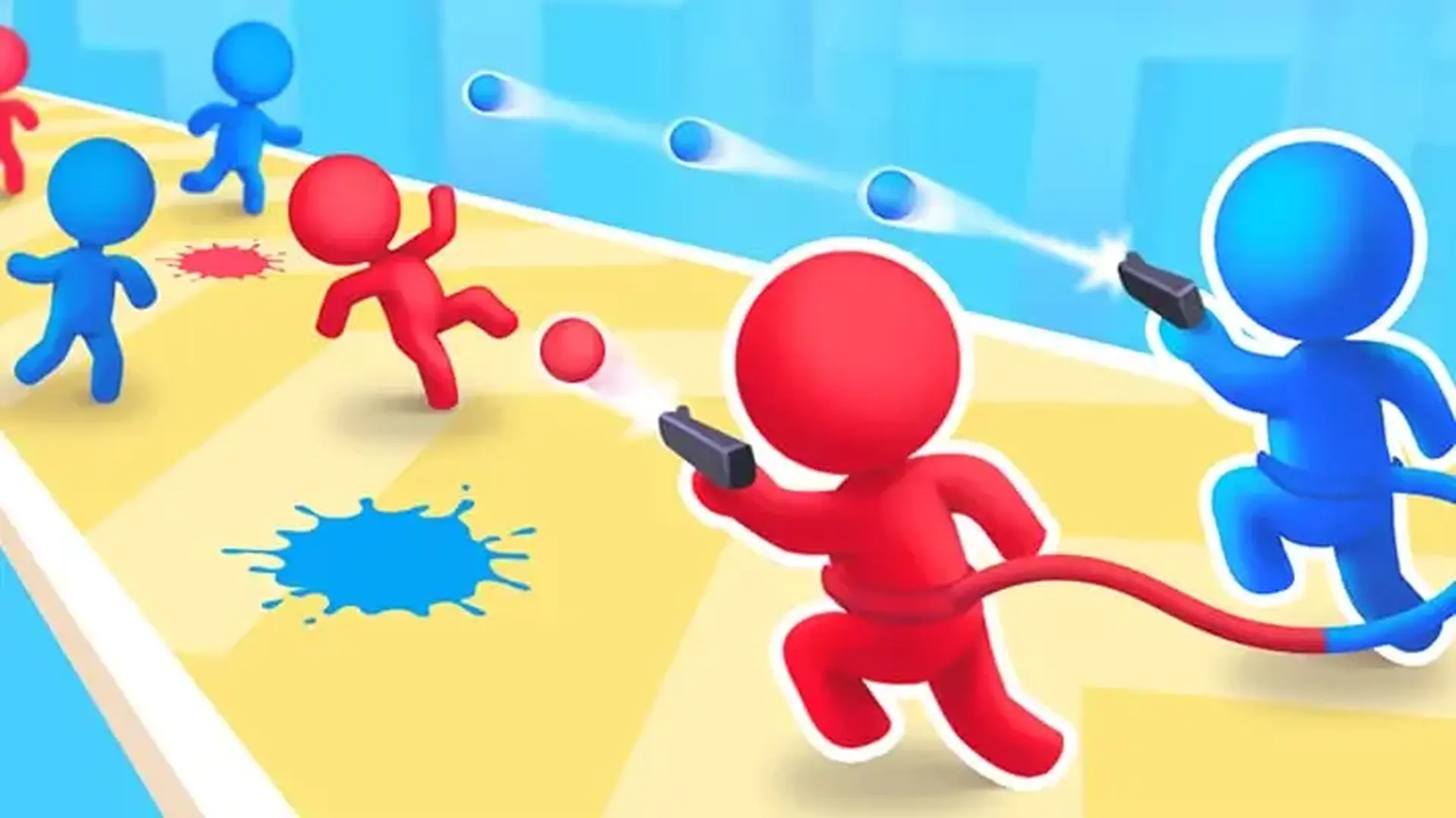Swop Shoot - Shooter stickman estratégico Domina juego