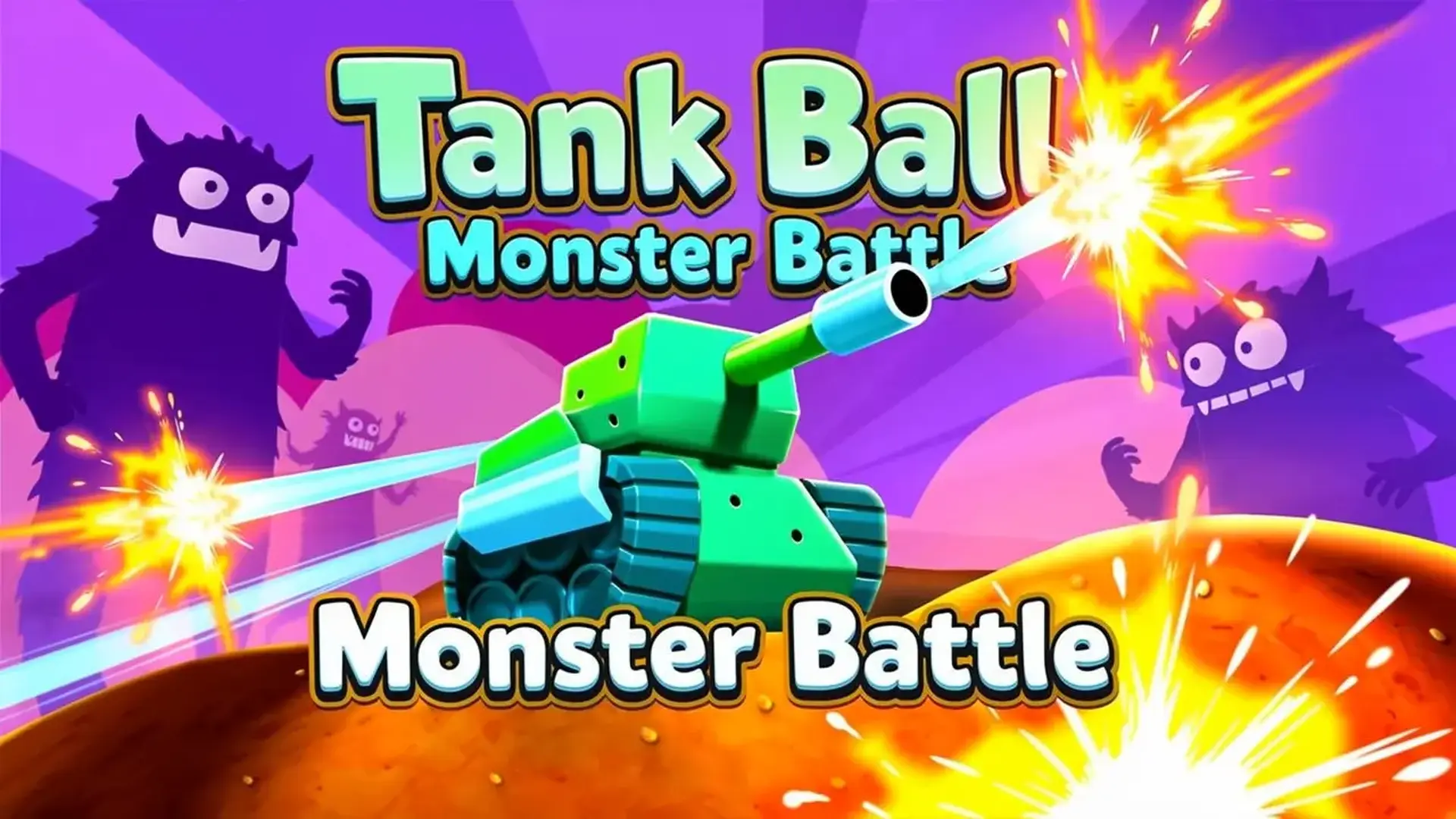 Tank Ball: Monster Battle - Shooter tanques con física juego