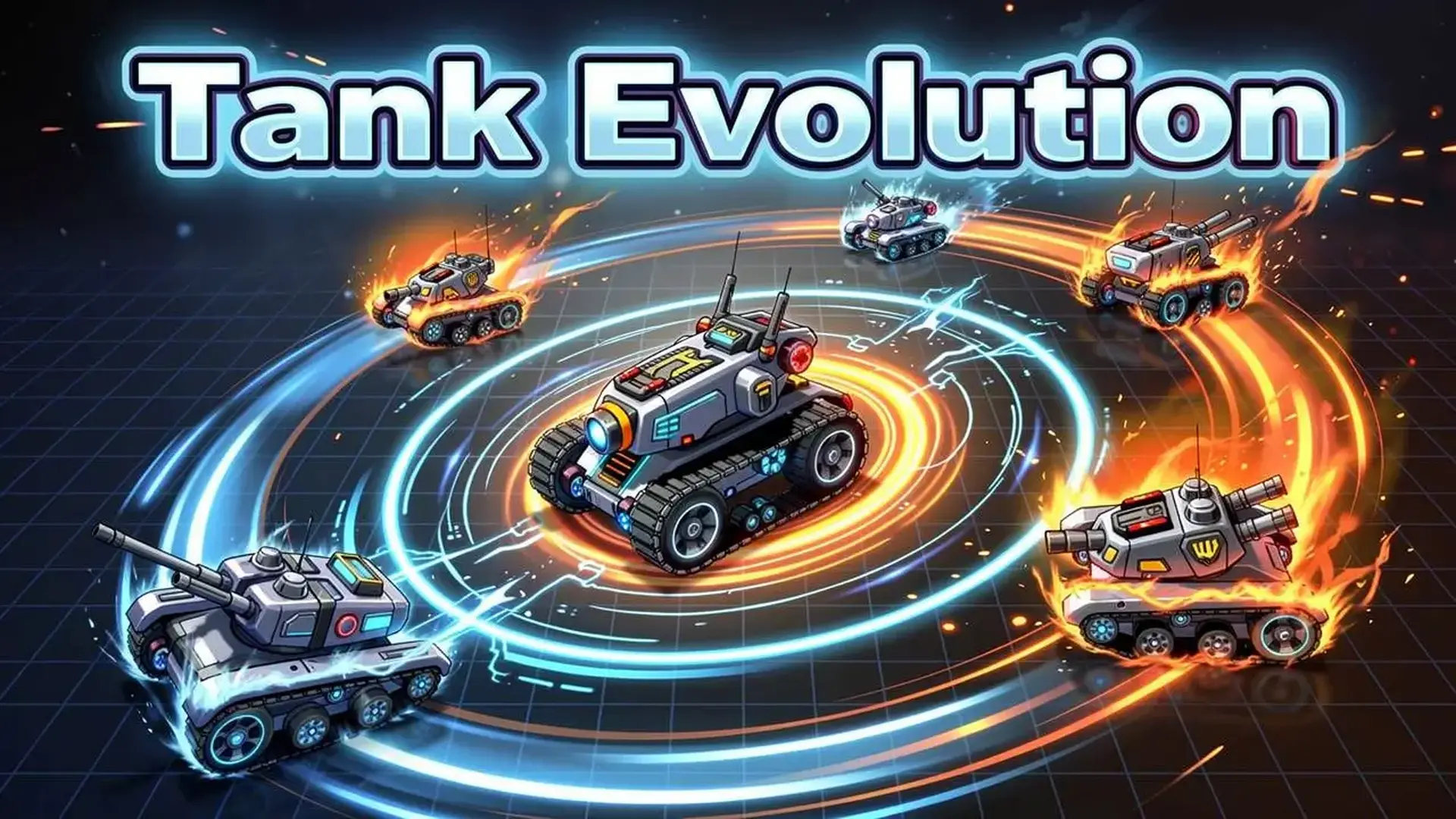 Tank Evolution - 进化策略塔防：升级你的坦克大军，掌握独特战术，在硝烟弥漫的战场中称王！ 游戏