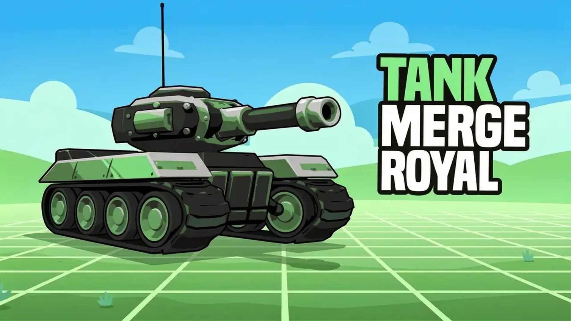 Tank Merge Royal - 指挥钢铁洪流，通过合成打造终极战车，在即时多人对战中智取敌人，无需下载，免费开玩！ 游戏