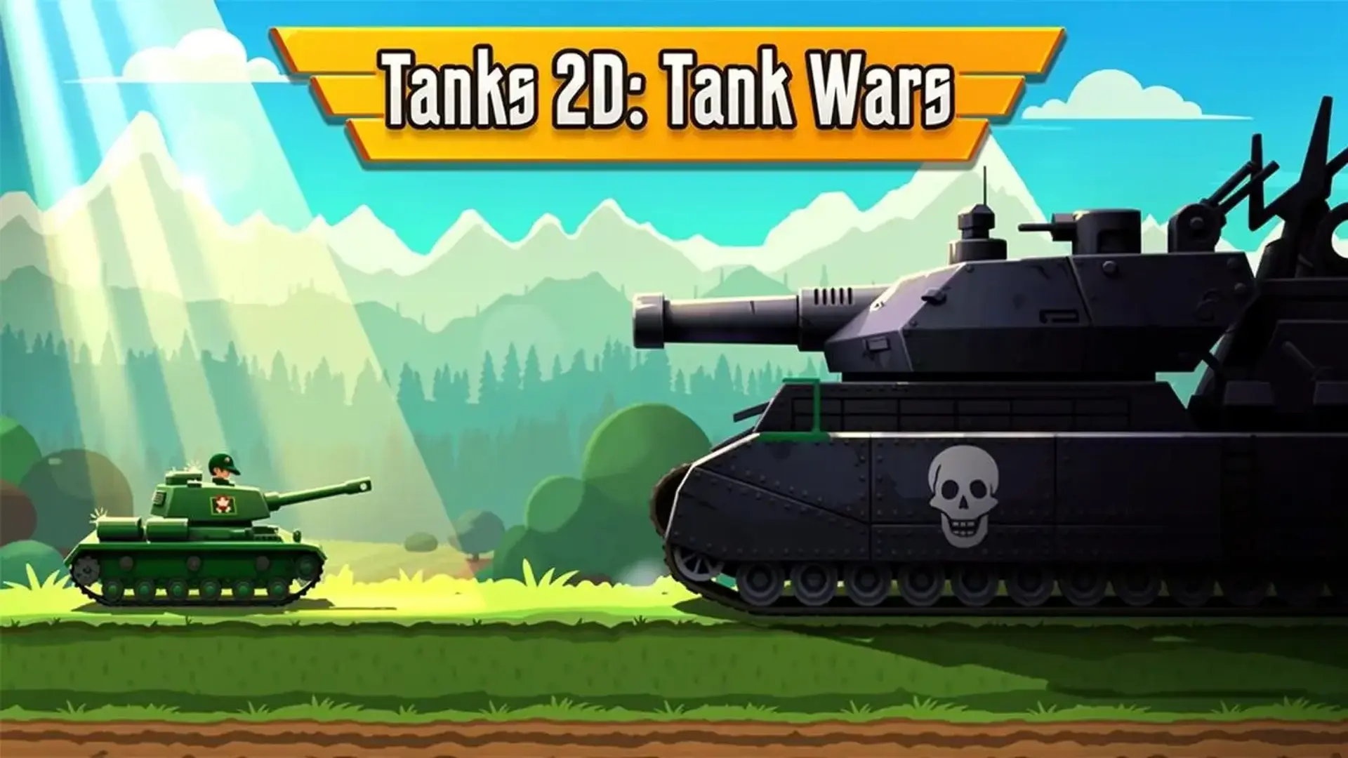 Tanks 2D: Tank Wars - arcade tank battles game