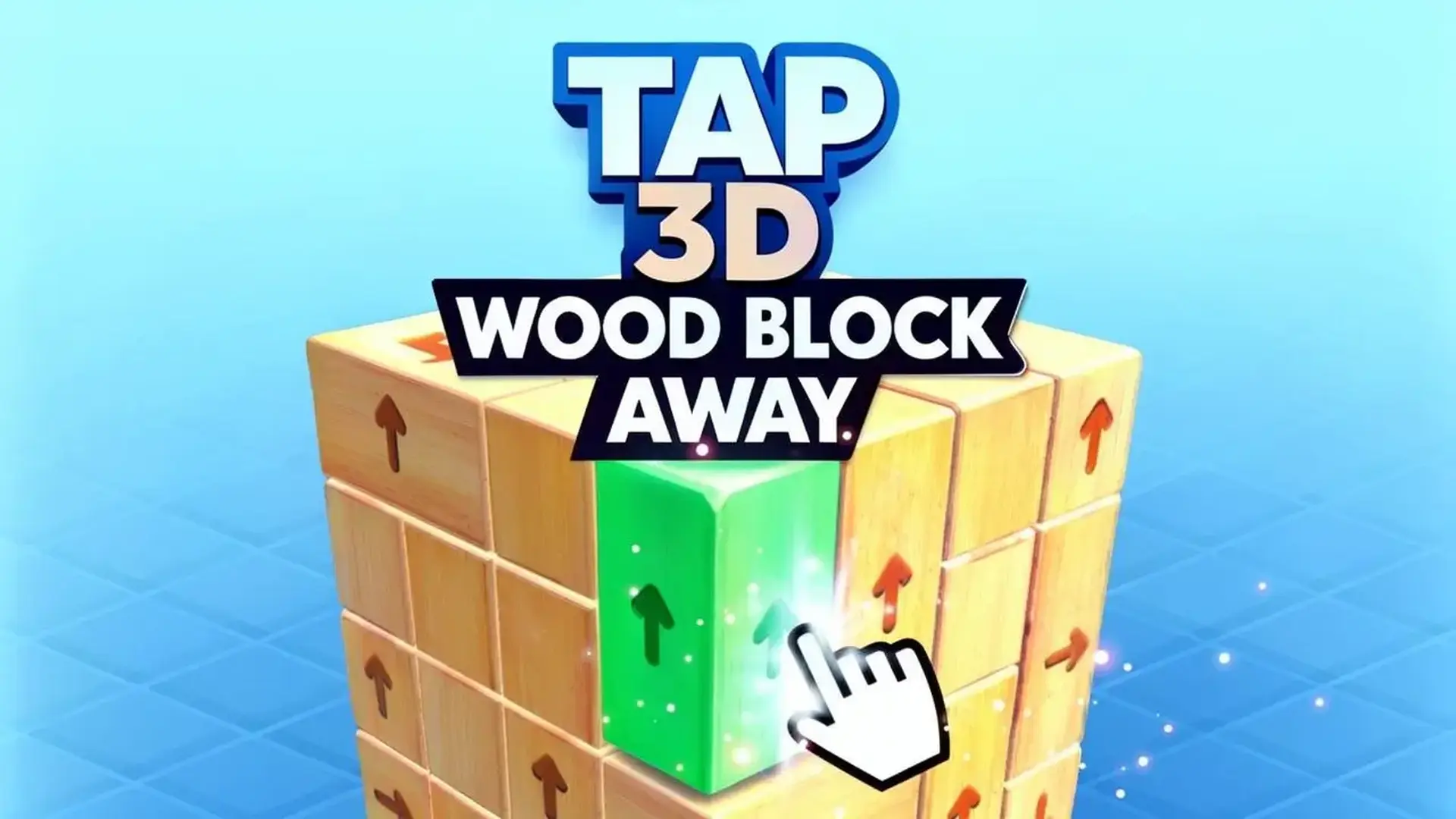 Tap 3D Wood Block Away - لعبة ألغاز مكعبات ثلاثية الأبعاد