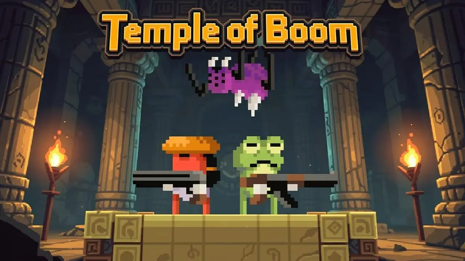 Temple of Boom - Shooter plataformas retro con juego