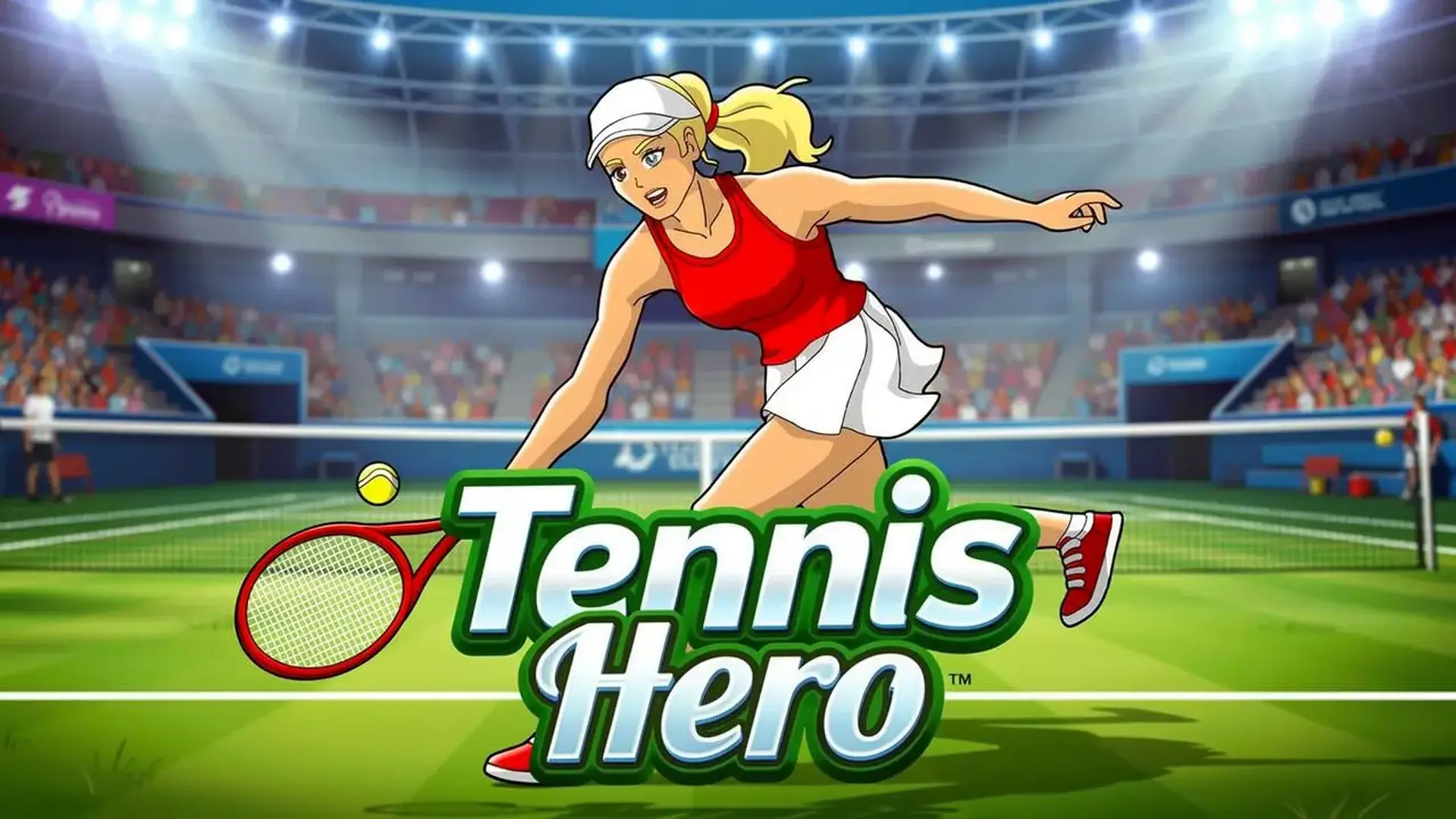 Tennis Hero - لعبة تنس أركيد