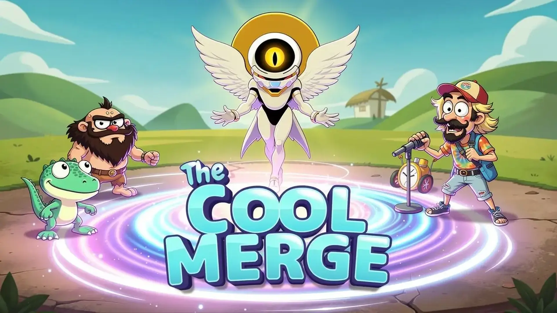 The Cool Merge - merge creatures evolve civilizations game