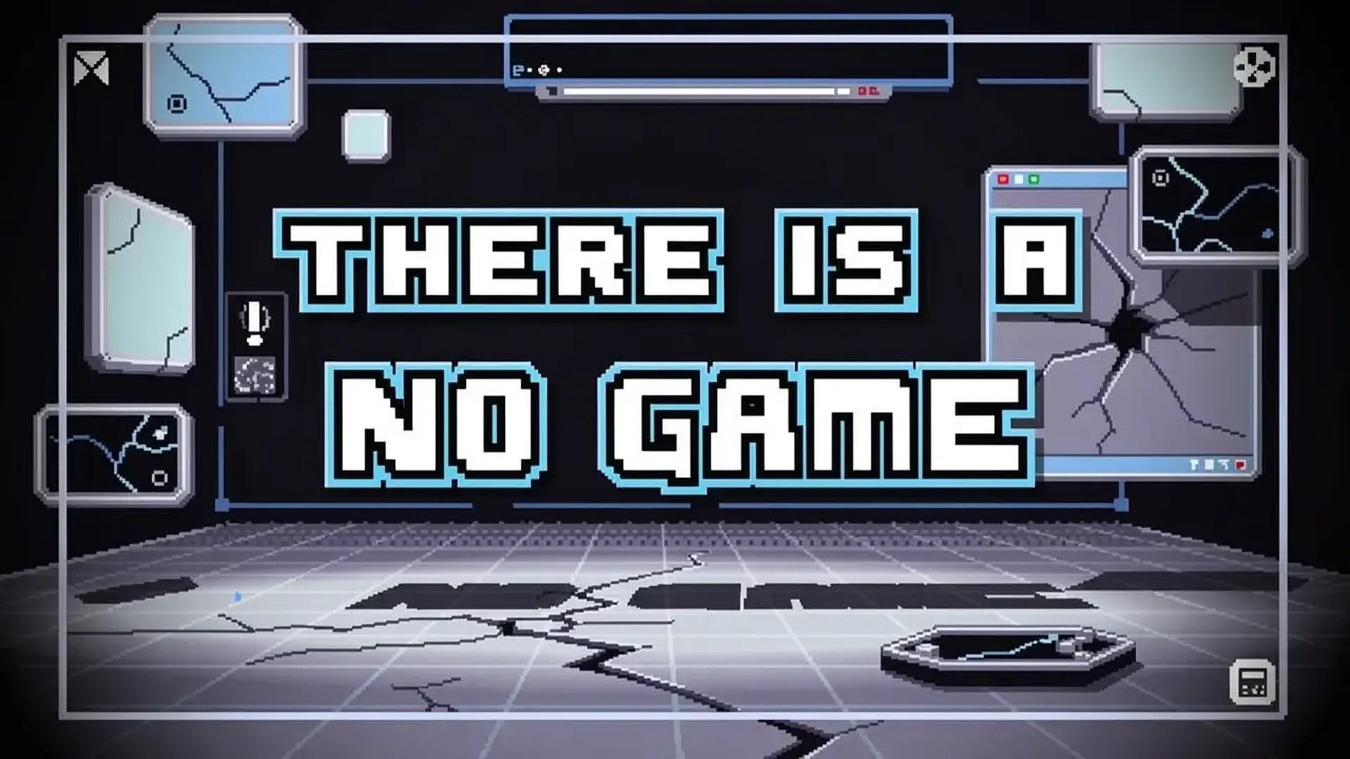 There Is No Game - meta-narrative puzzle solving point-and-click game