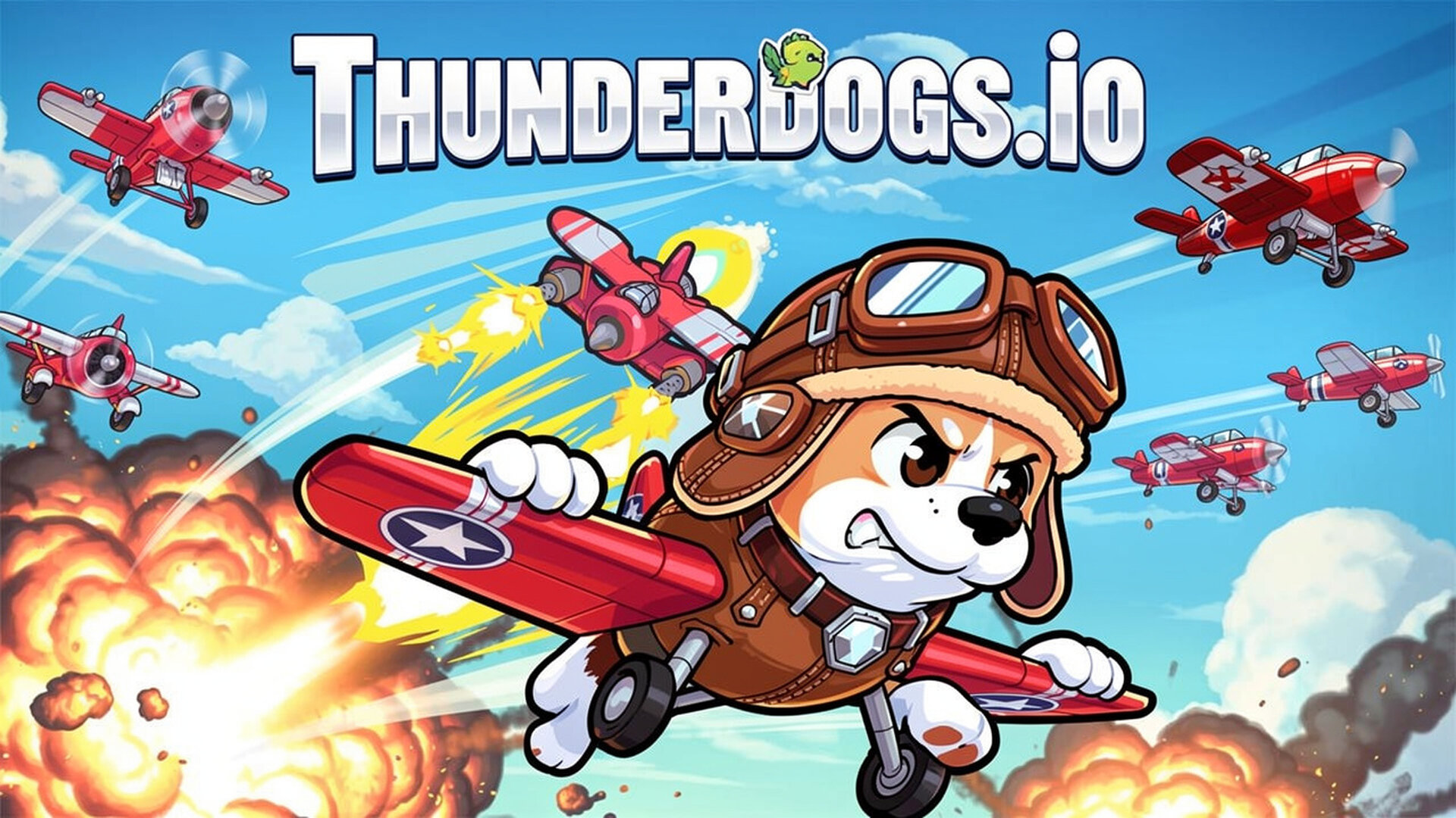 Thunderdogs.io - Shooter aéreo multijugador juego