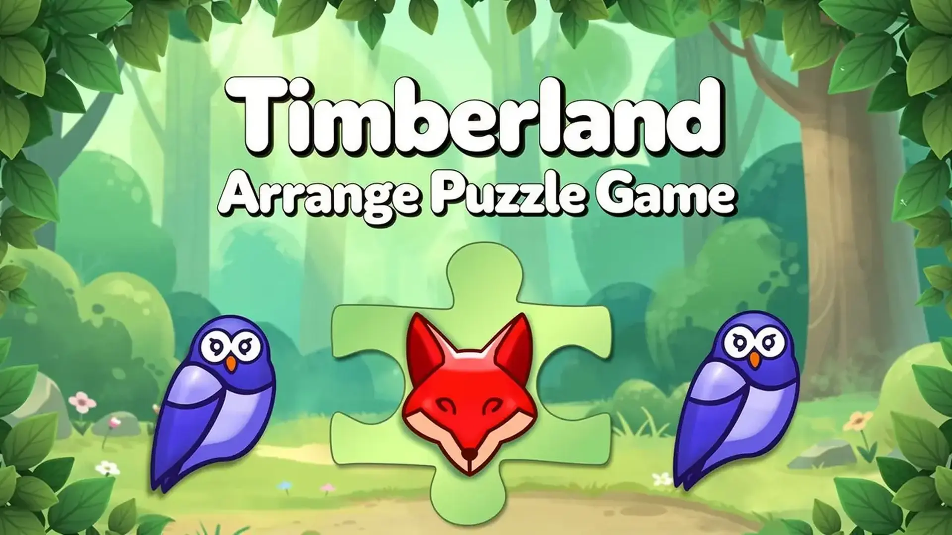 Timberland Arrange Puzzle Game - لعبة ألغاز ترتيب الحيوانات اللطيفة