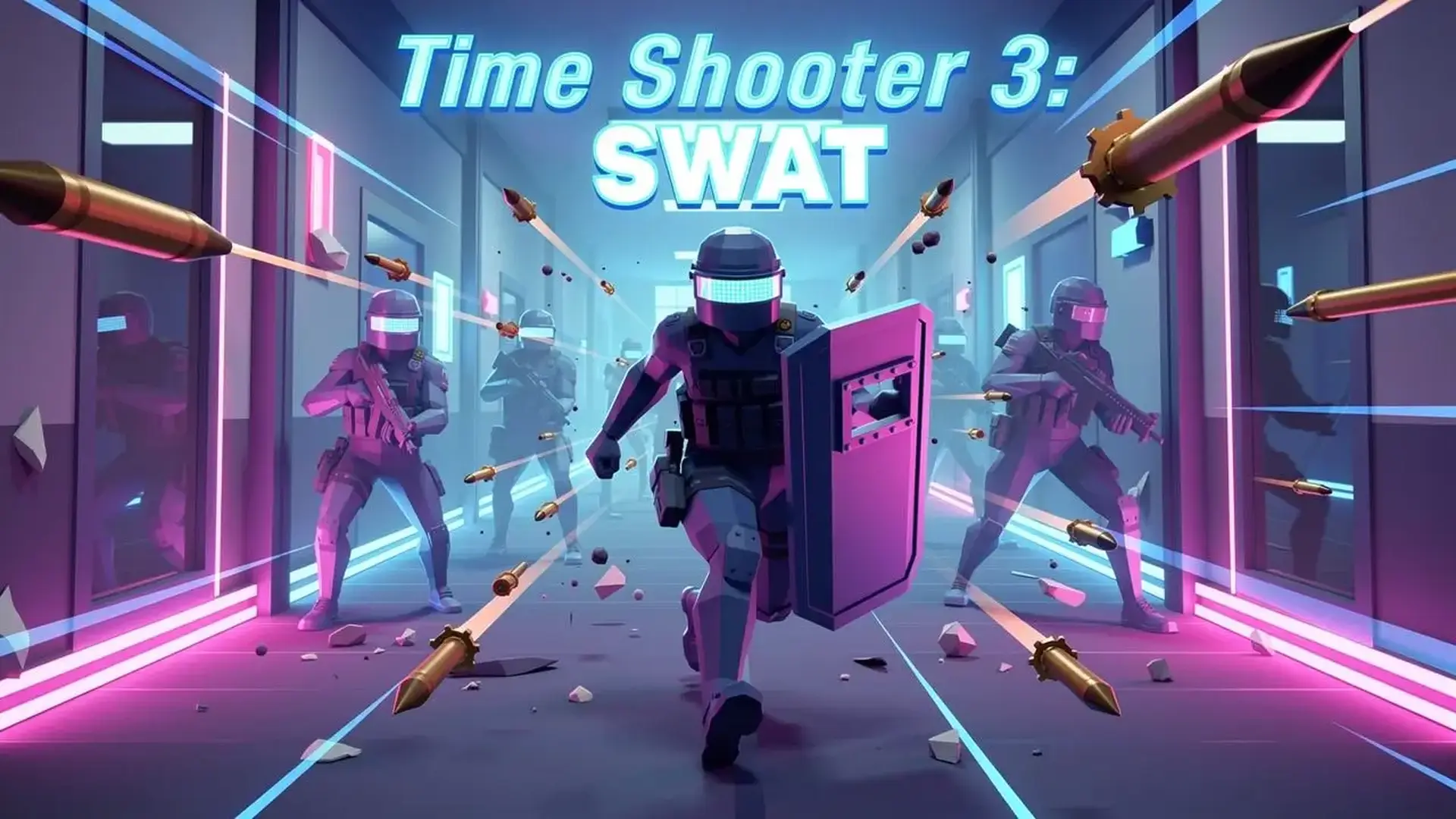 Time Shooter 3: SWAT - FPS tático com câmera jogo