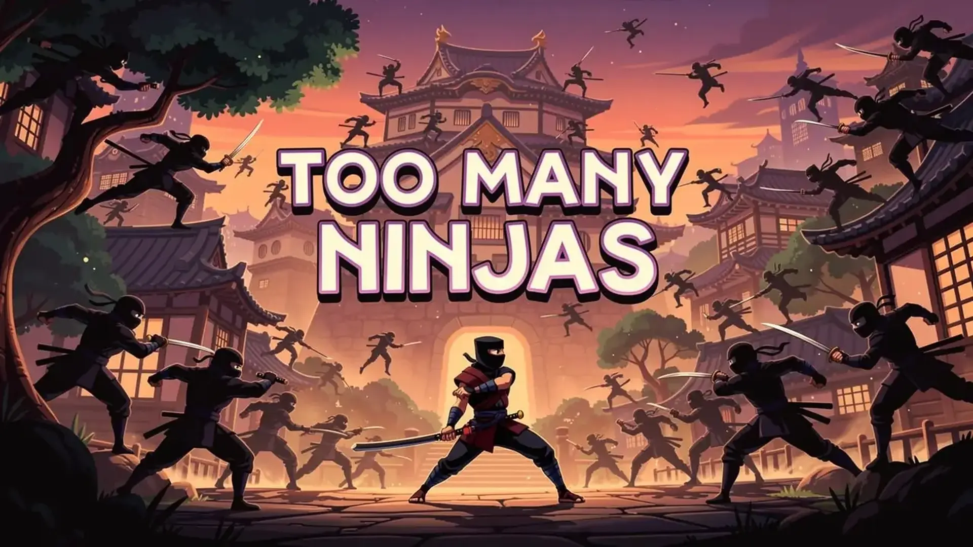 Too Many Ninjas - Acción Arcade Supervivencia juego