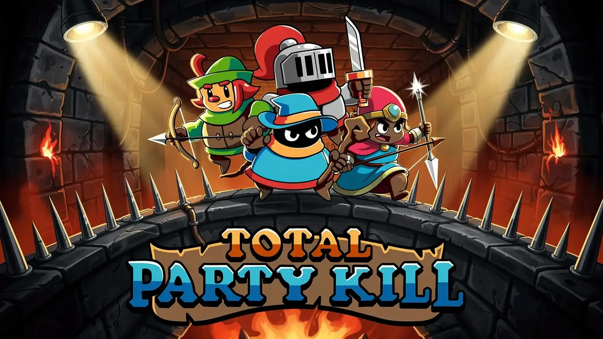 Total Party Kill - 像素风平台解谜游戏 牺牲队友来解开60个烧脑地牢关卡，掌握职业致命配合！ 游戏