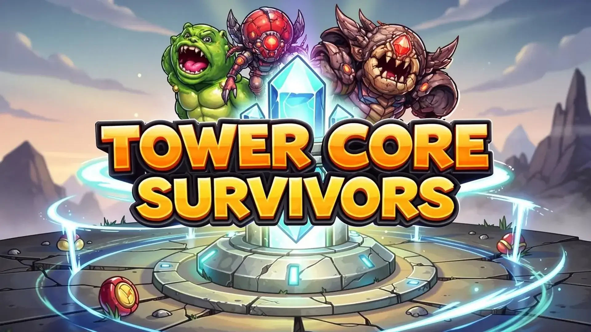 Tower Core Survivors - Roguelite Auto-Battler jogo