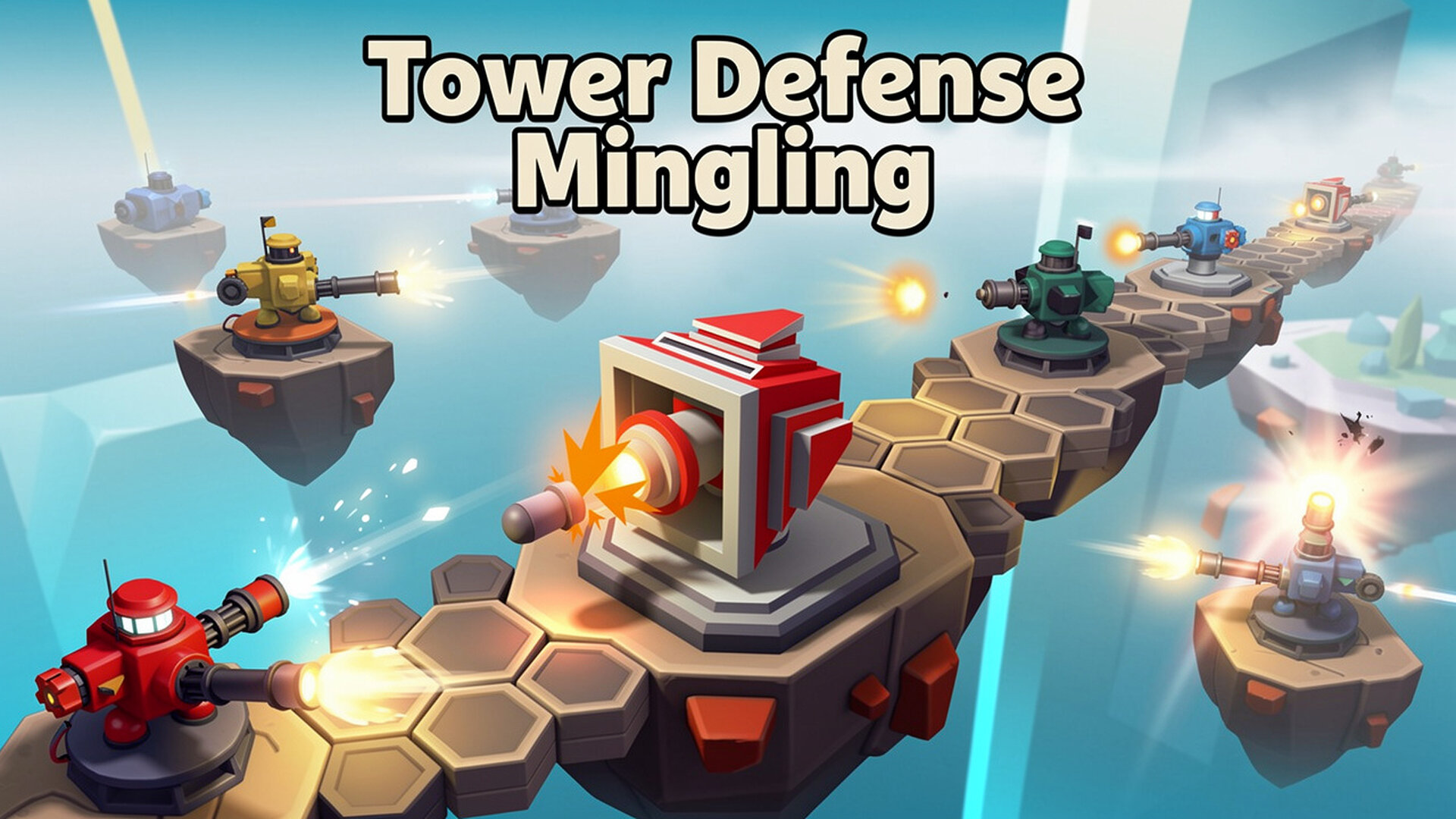 Tower Defense Mingling - لعبة استراتيجية دمج الأبراج