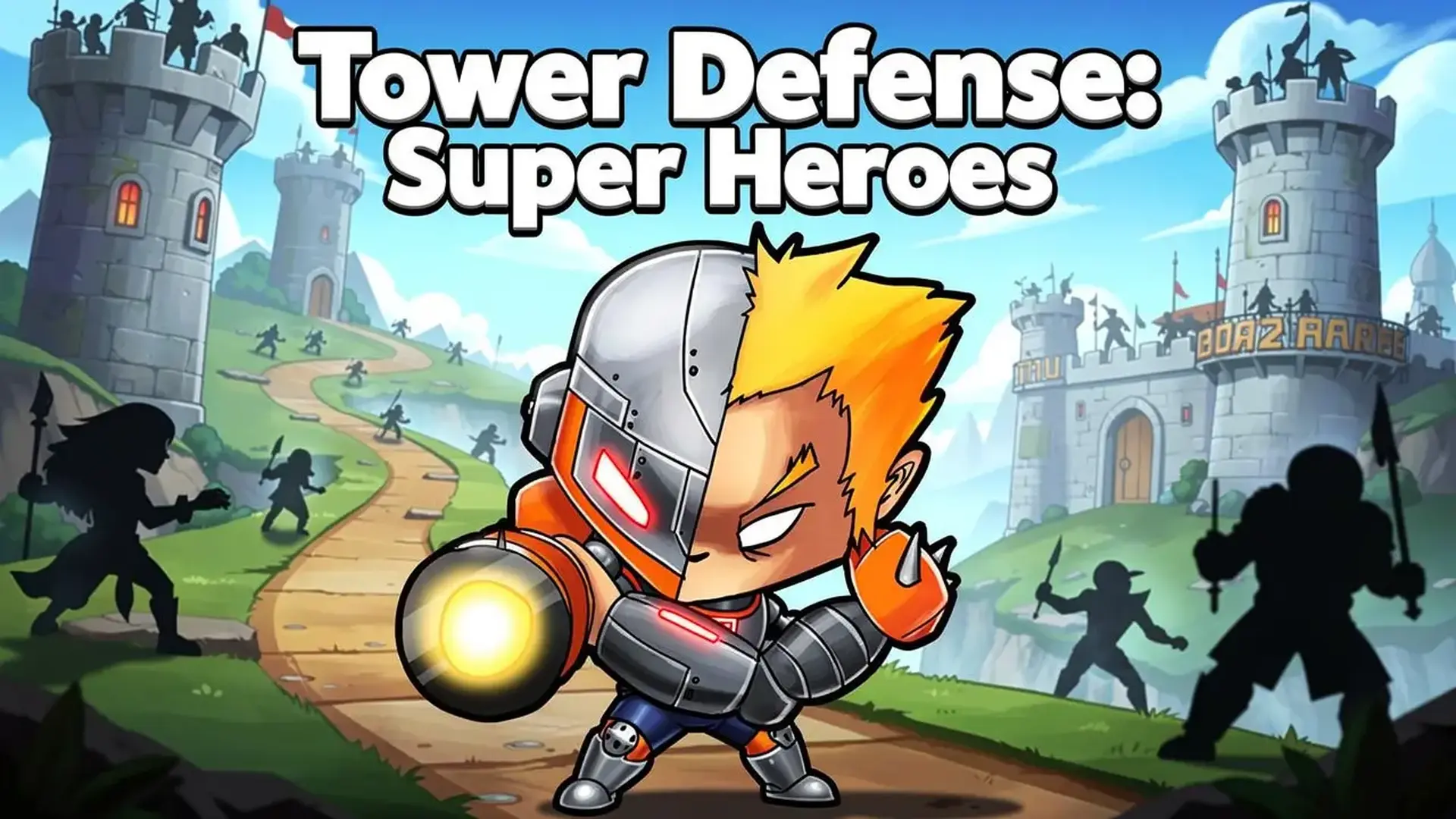 Tower Defense: Super Heroes - لعبة استراتيجية دفاع عن البرج
