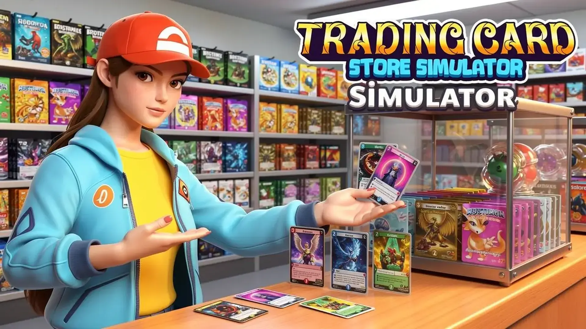 Trading Card Store Simulator - 沉浸式卡牌店模拟经营 收集珍稀卡牌、策略库存管理，从零打造你的专属商业帝国，成为卡牌大亨！ 游戏