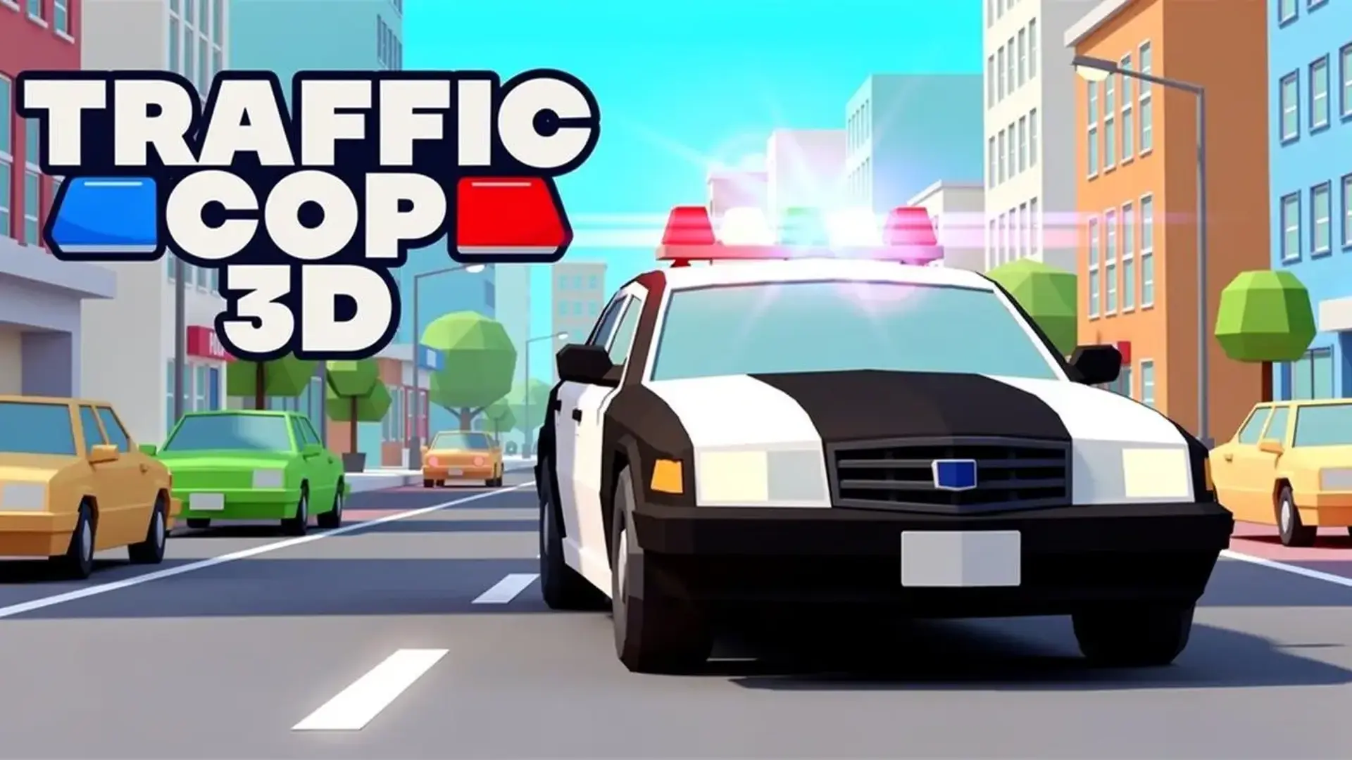 Traffic Cop 3D - directing traffic flow game