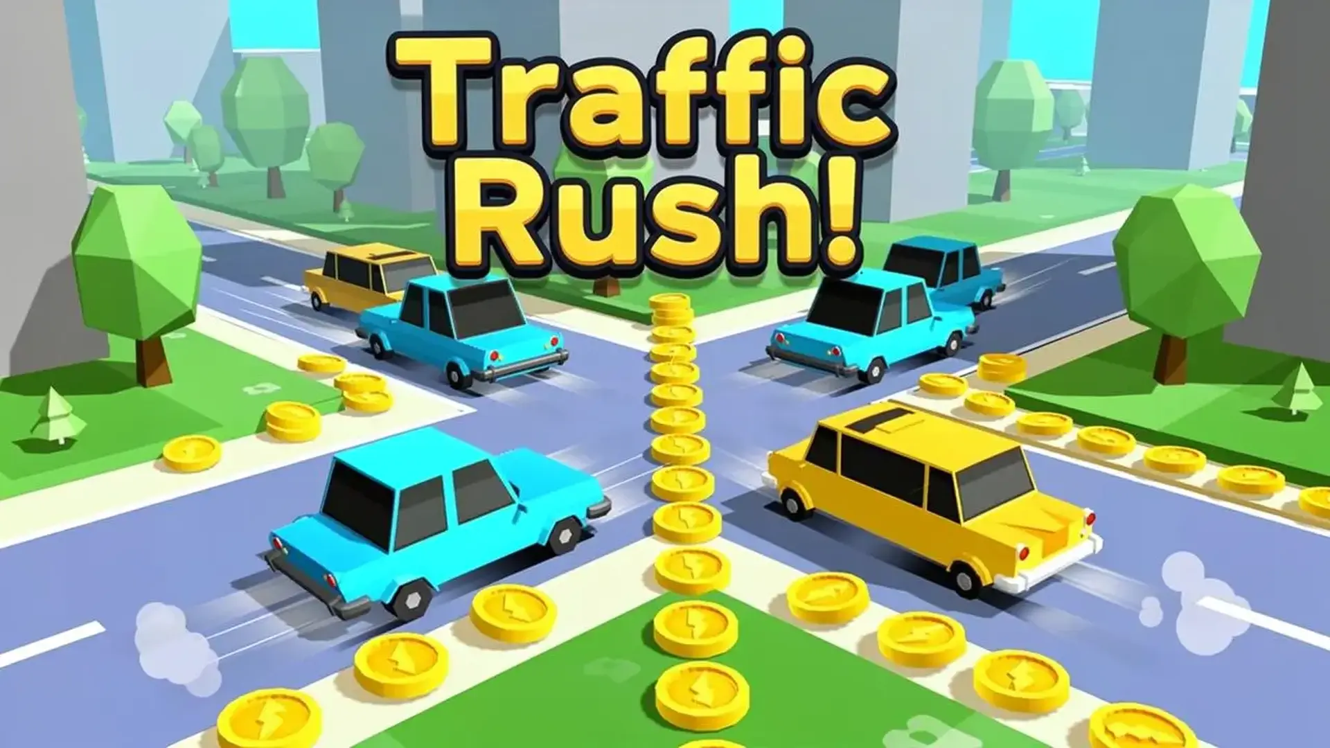 Traffic Rush! - لعبة تحدي تنظيم التقاطعات