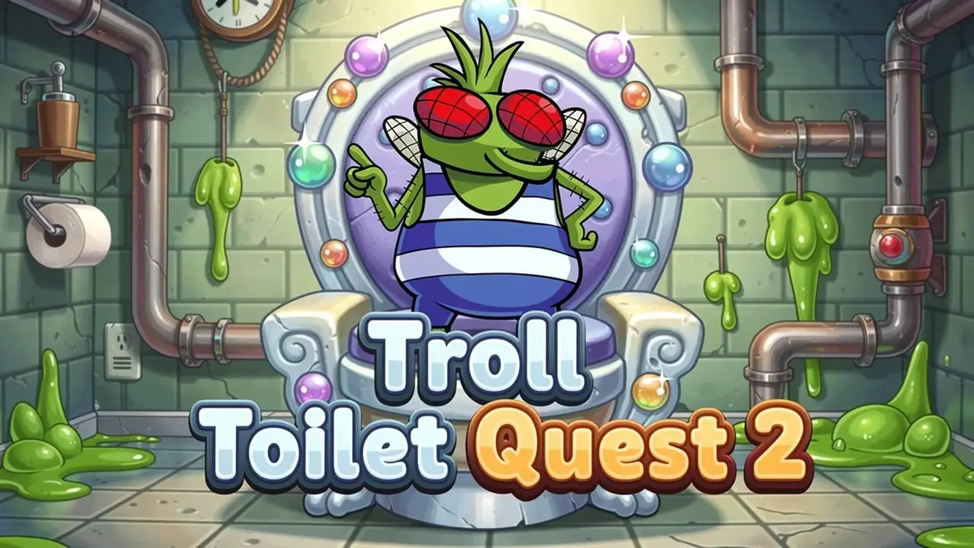 Troll Toilet Quest 2 - Puzles Lógica Absurda y juego