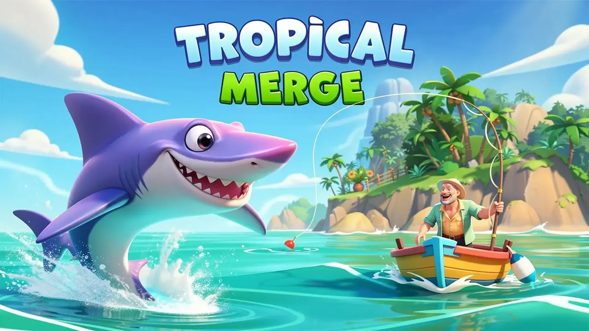 Tropical Merge - Fusión y Granja ¡Crea juego