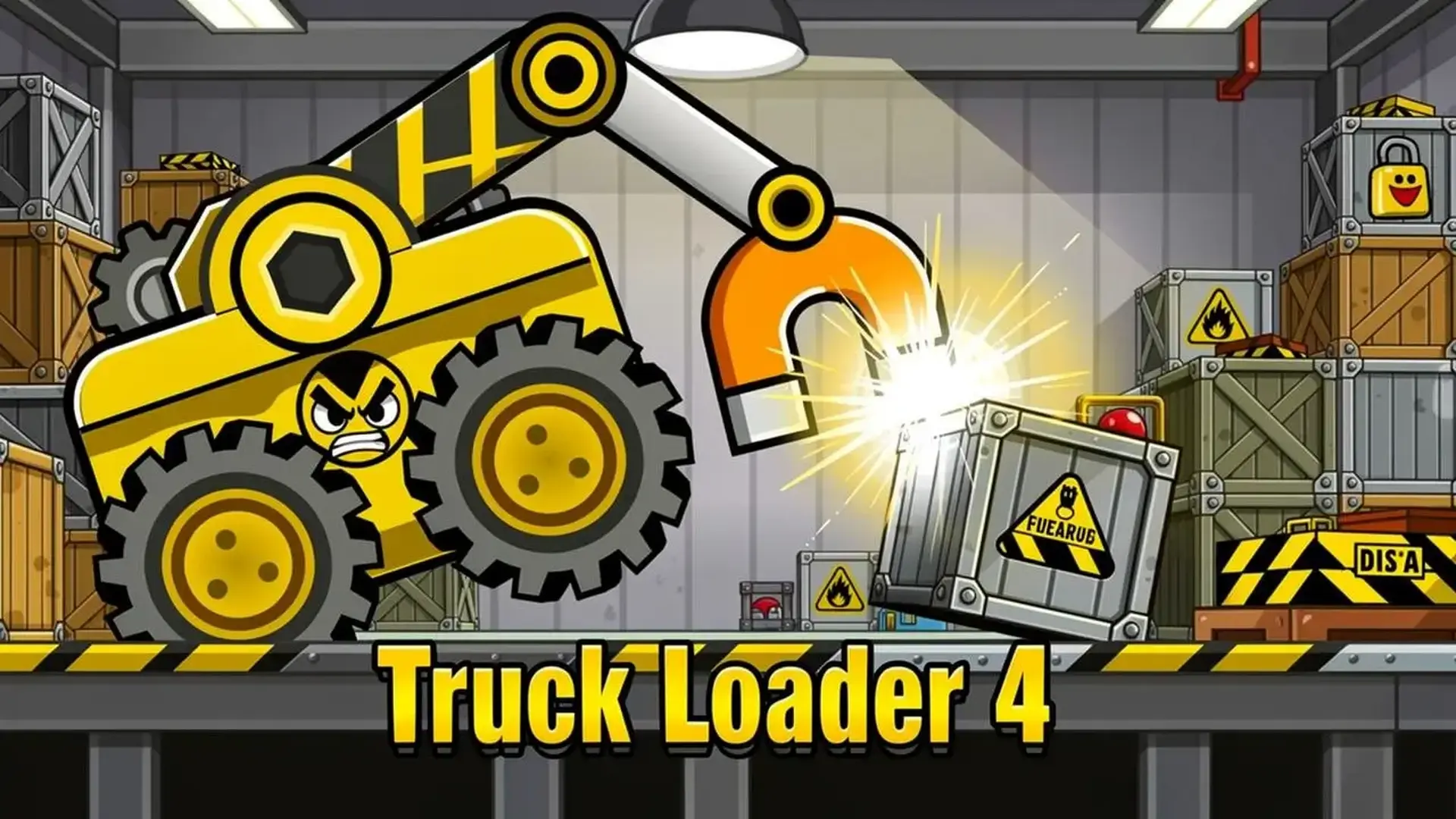 Truck Loader 4 - Puzzles física con grúa juego