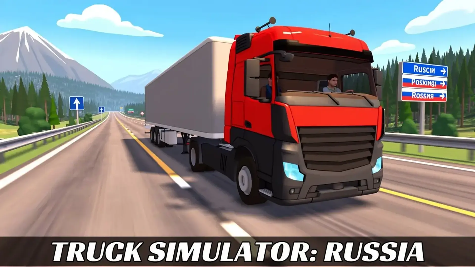 Truck Simulator: Russia - jeu de Simulation camion réaliste monde