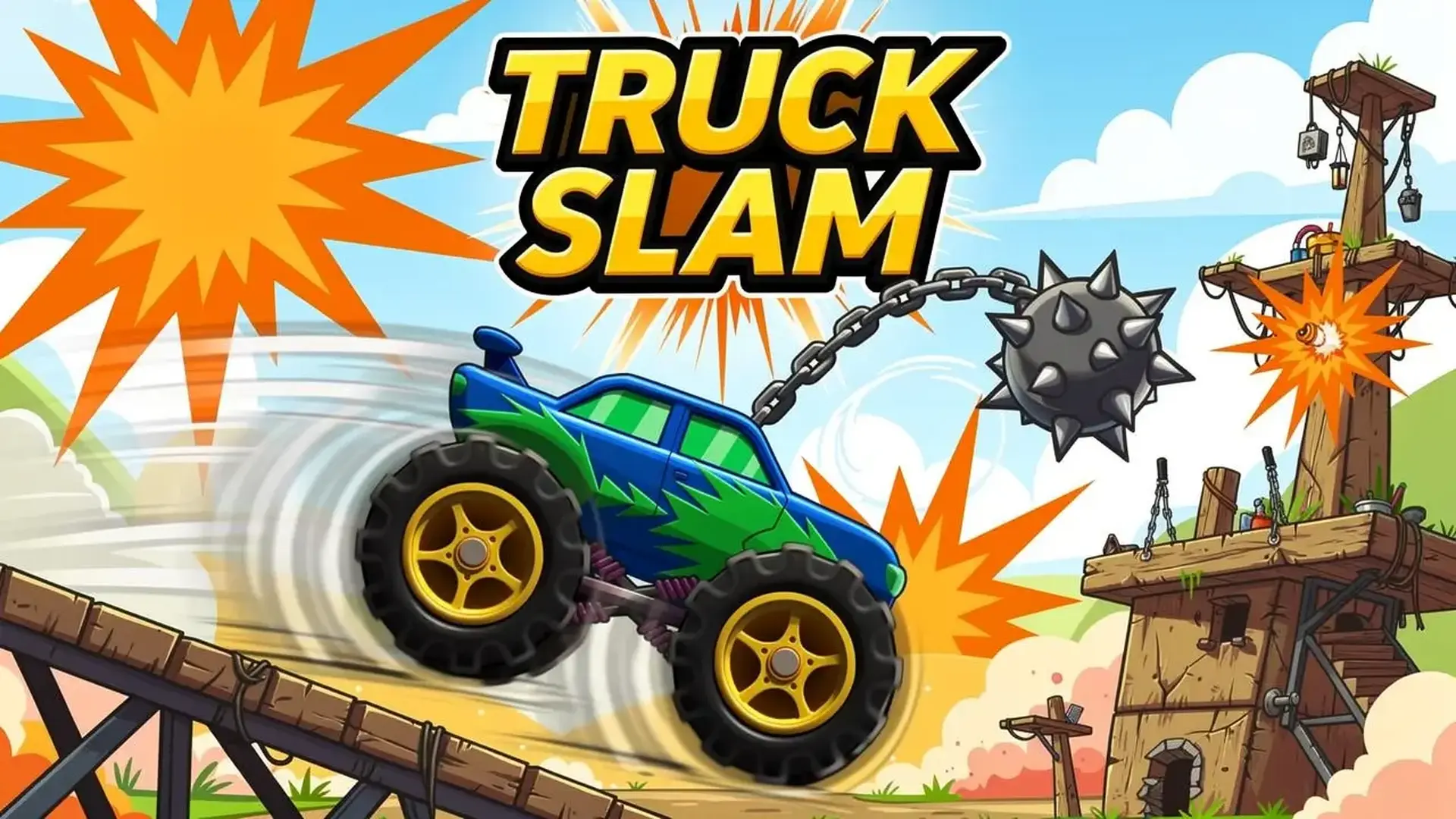 Truck Slam - Combate Monster Trucks juego