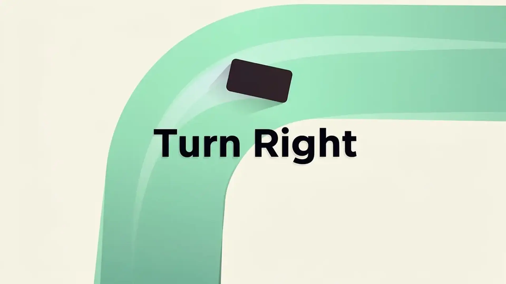 Turn Right - Arcade carreras minimalista juego