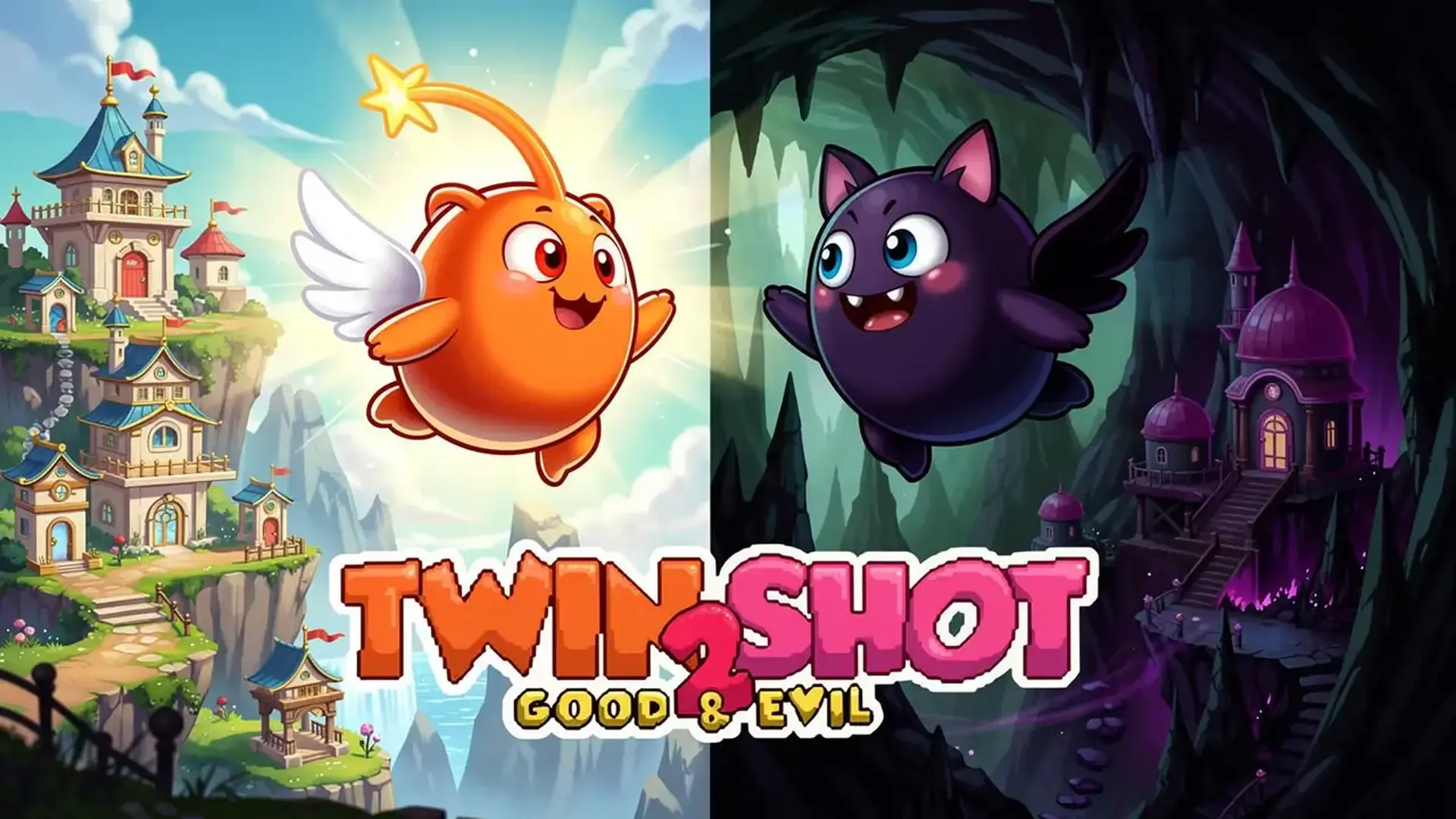 Twin Shot 2 - Plataforma Ação Retrô jogo