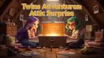 Twins Adventures: Attic Surprise - 在线游戏