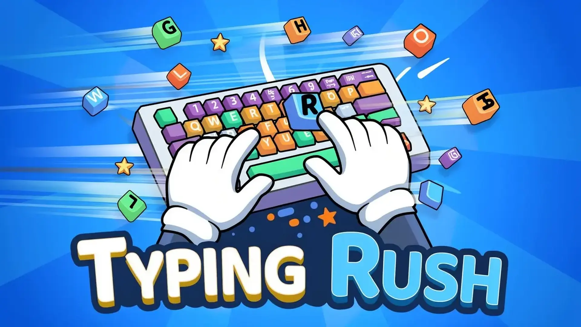 Typing Rush - mecanografía juego
