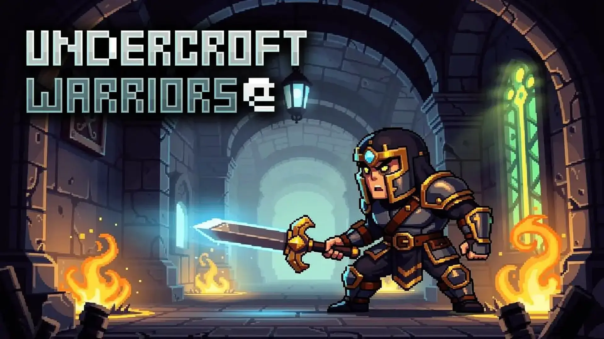 Undercroft Warriors - Ação Twin-Stick Pixel jogo