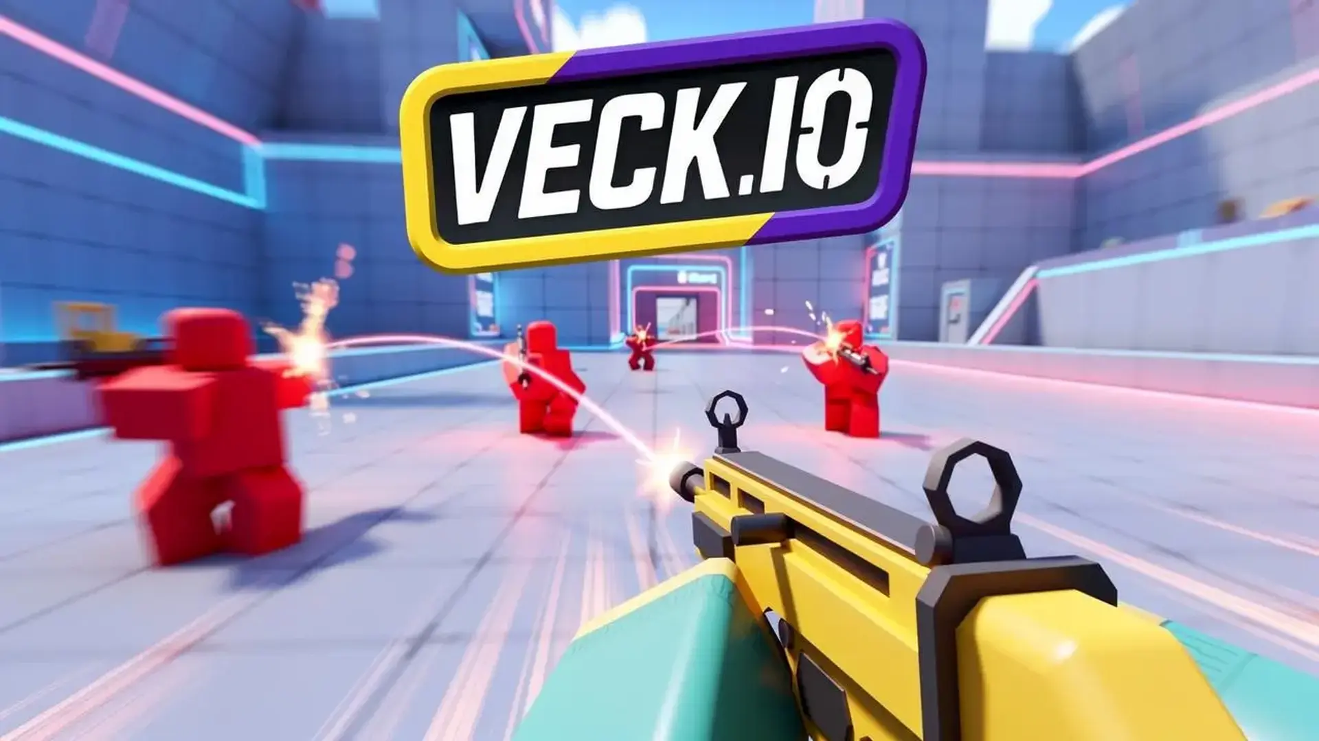 Veck.io - Динамичный 3D FPS игра