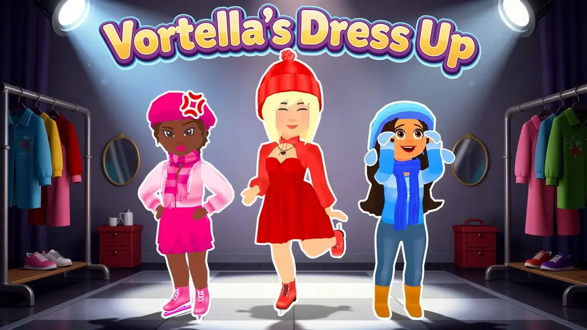 Vortella's Dress Up - 创意时尚换装模拟器：解锁华丽限定服饰，在多人在线秀场中展现你的穿搭魅力。 游戏