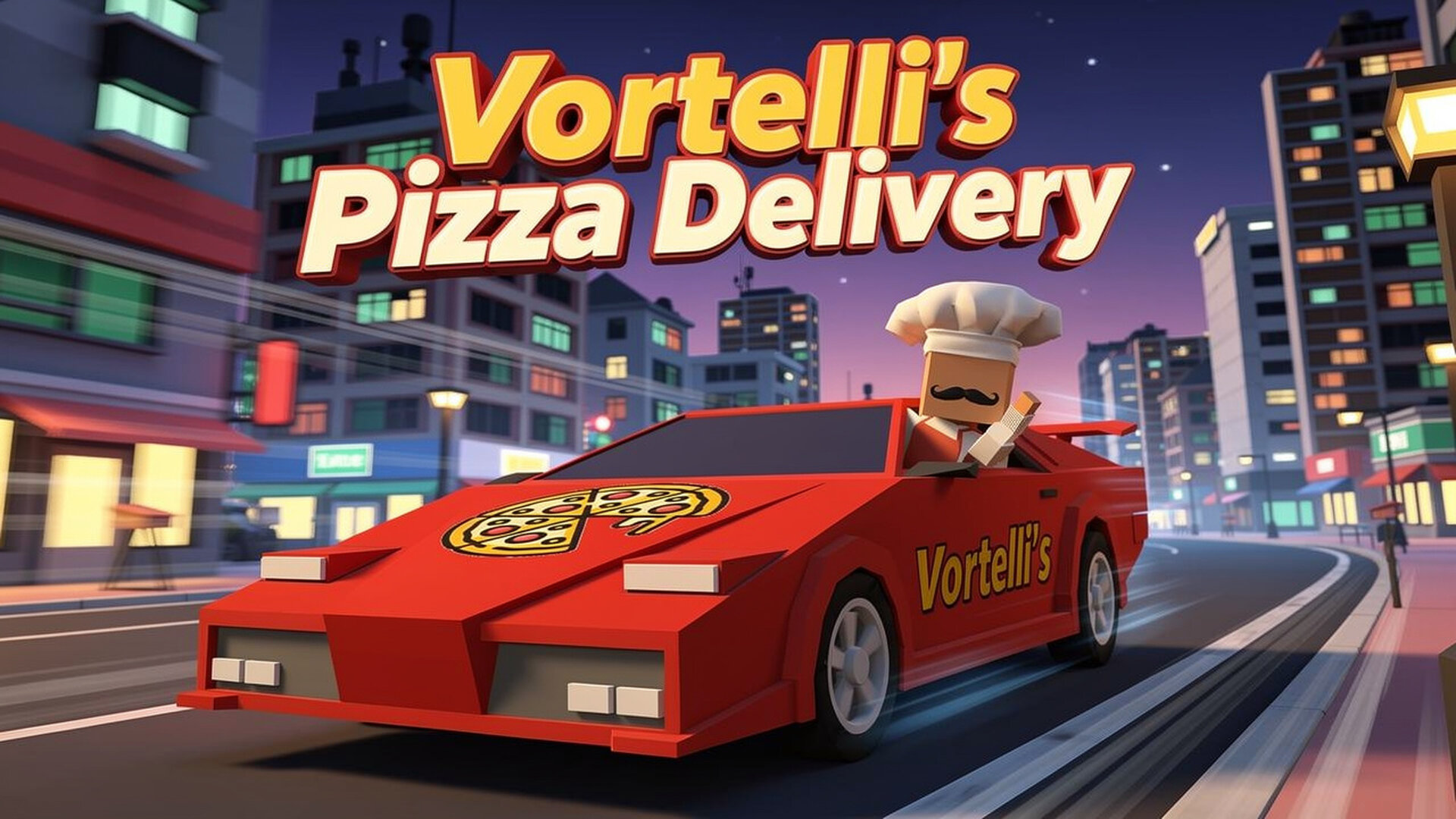 Vortelli's Pizza Delivery - Simulador 3D mundo abierto juego