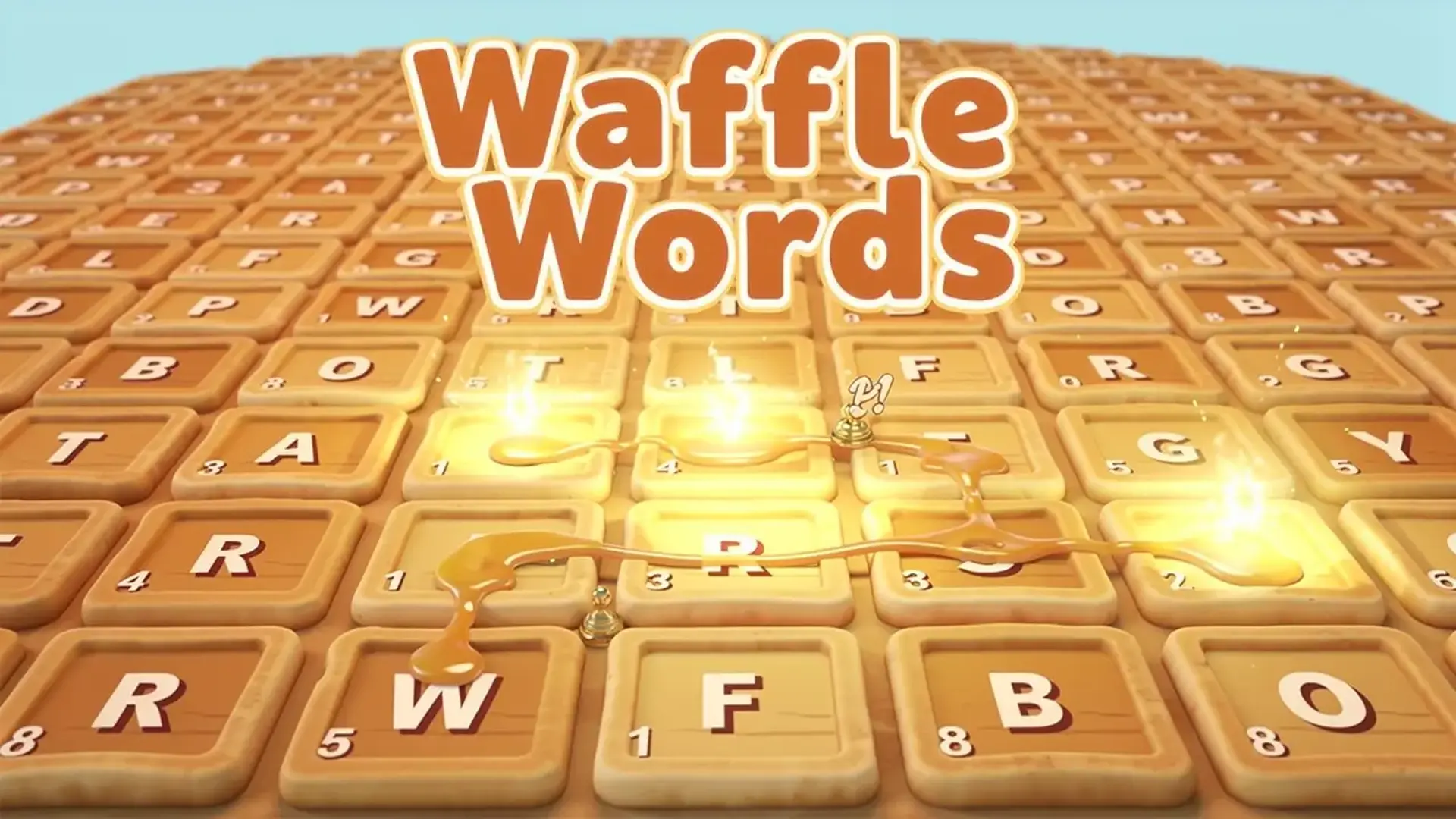 Waffle Words - 每日智力连词谜题，免费在线，连接字母点燃你的语言天赋！ 游戏