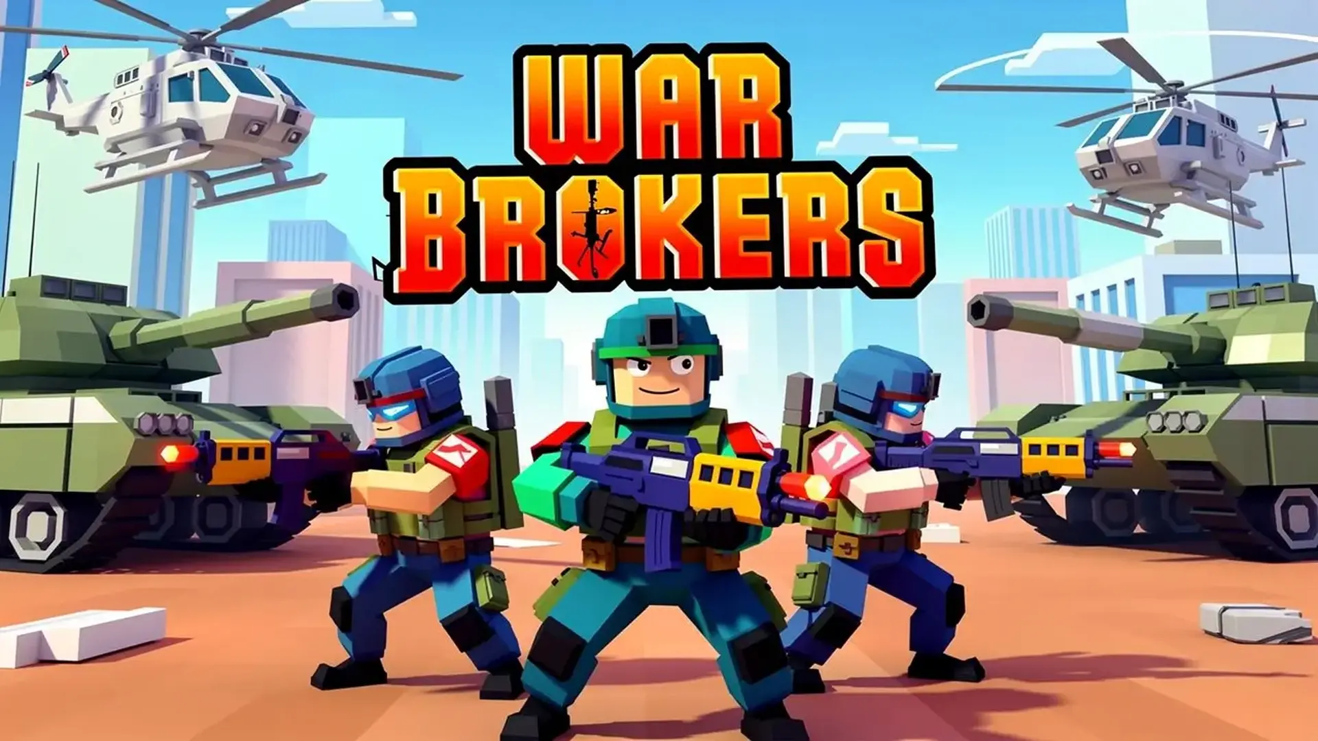 War Brokers - Динамичный шутер игра