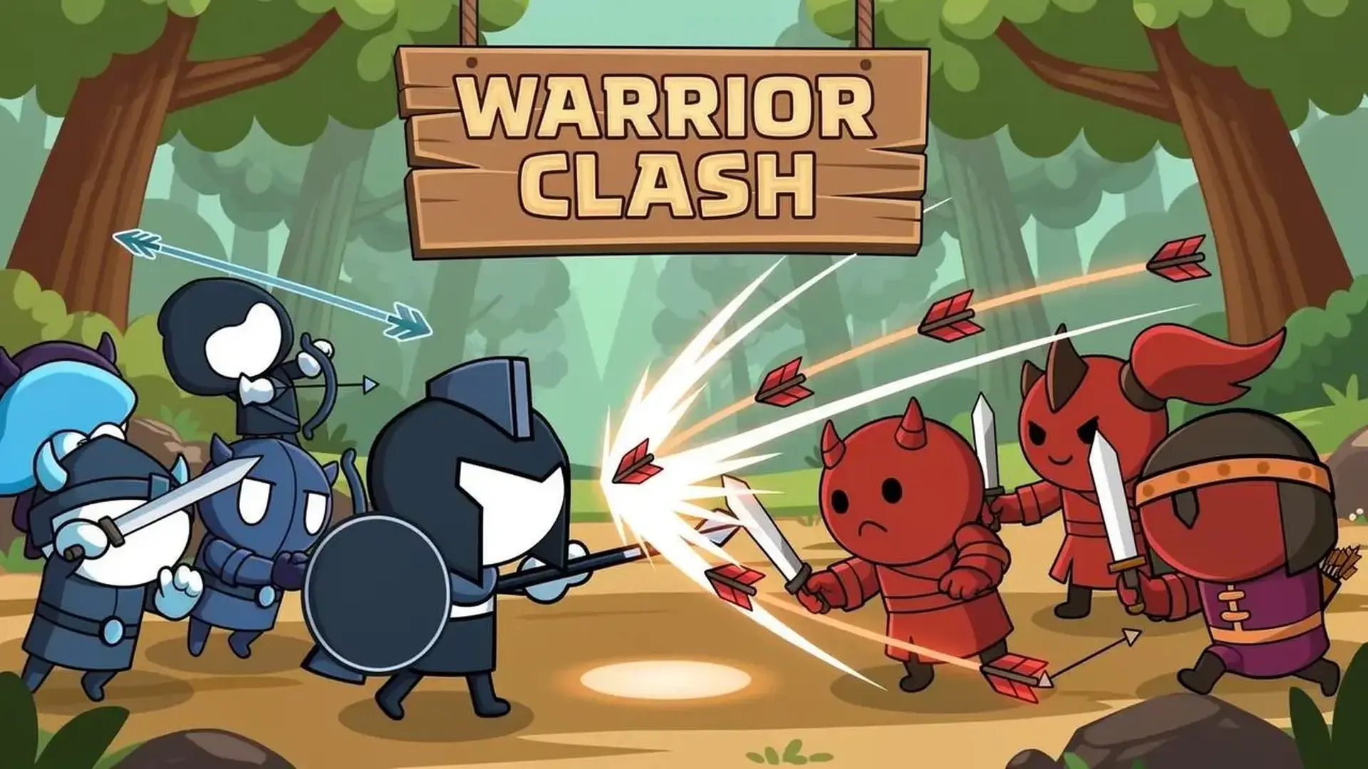 Warrior Clash - Estrategia guerra táctica juego