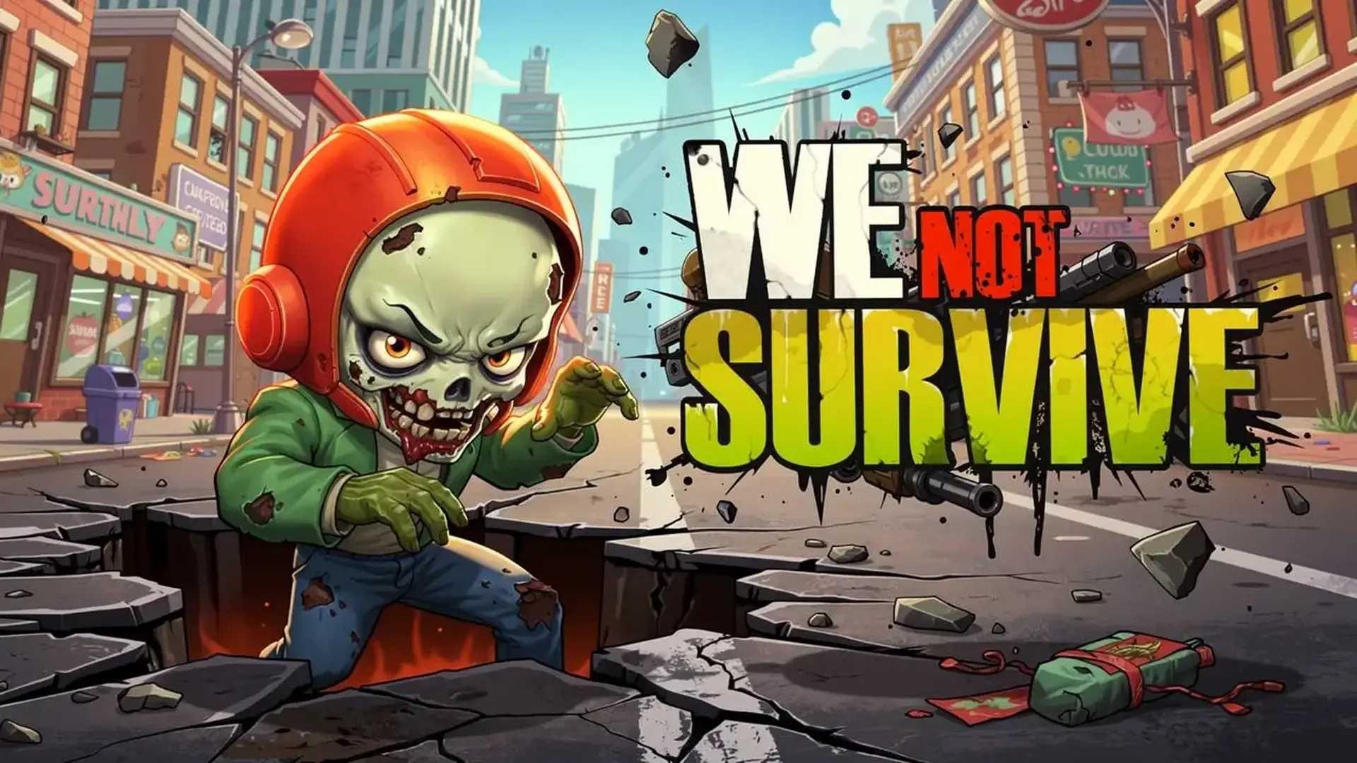 We Not Survive - Defensa idle contra zombis juego