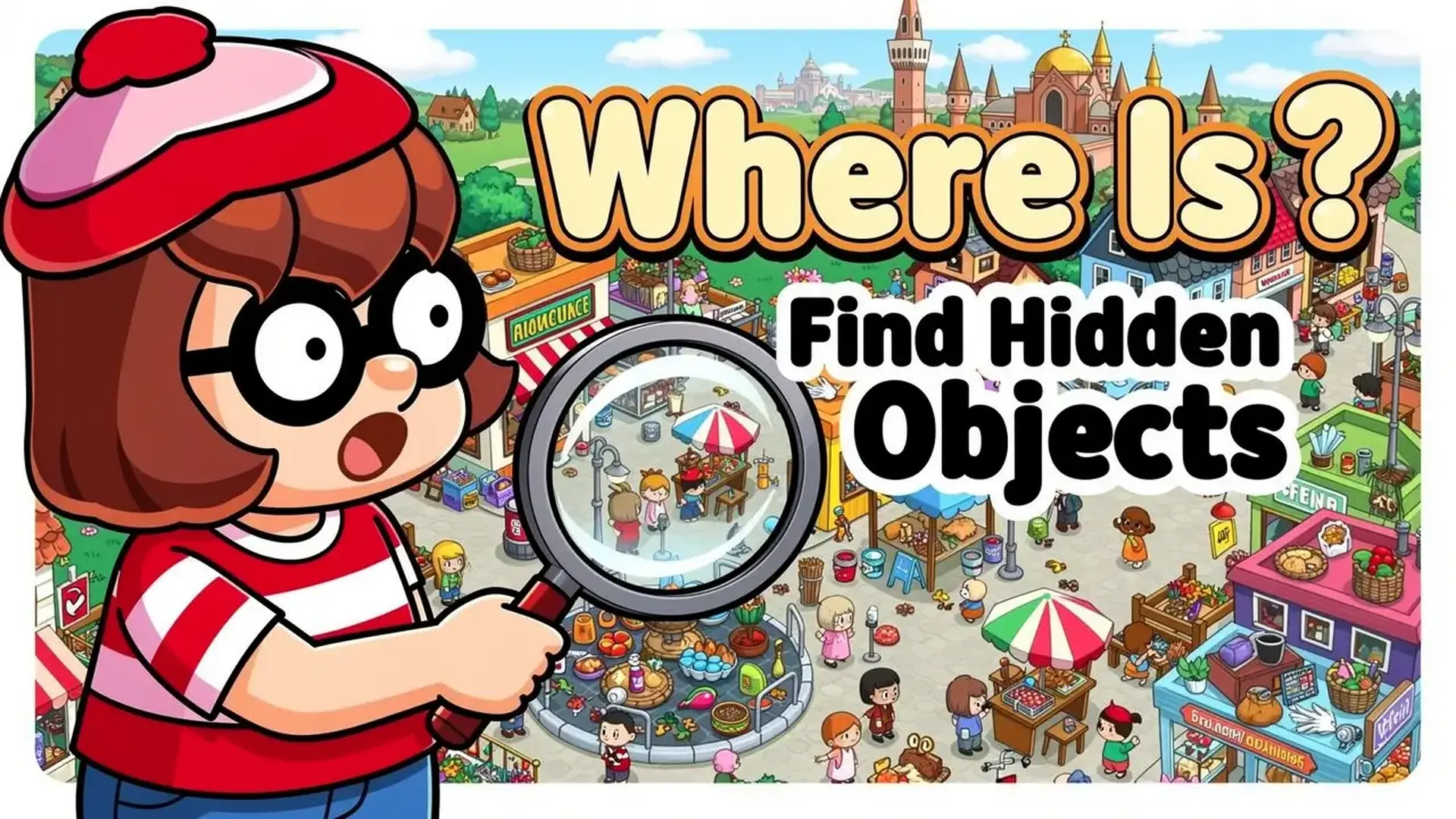 Where Is? Find Hidden Objects - Puzzle objetos ocultos y juego