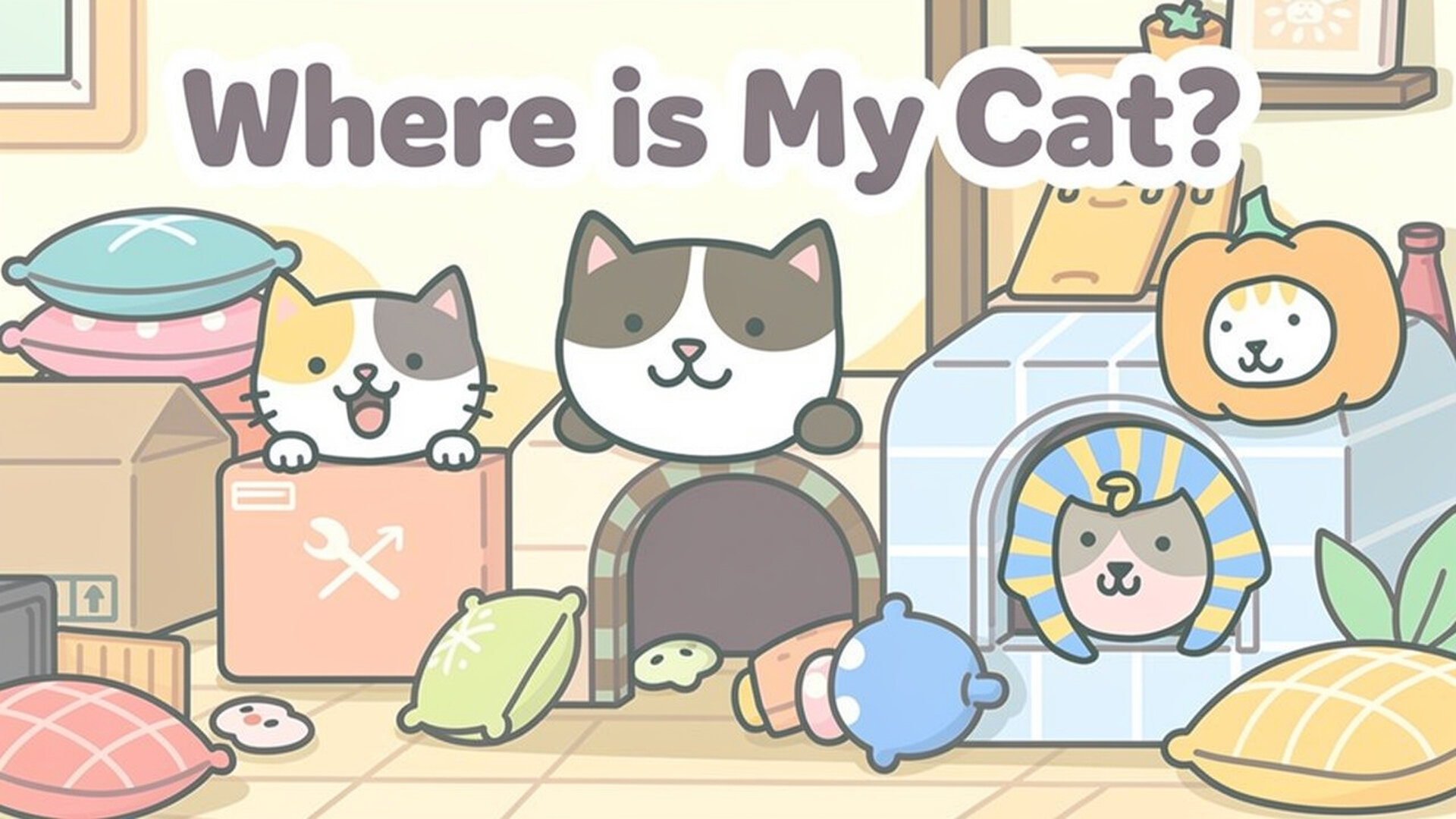 Where is My Cat? - Puzzle búsqueda juego
