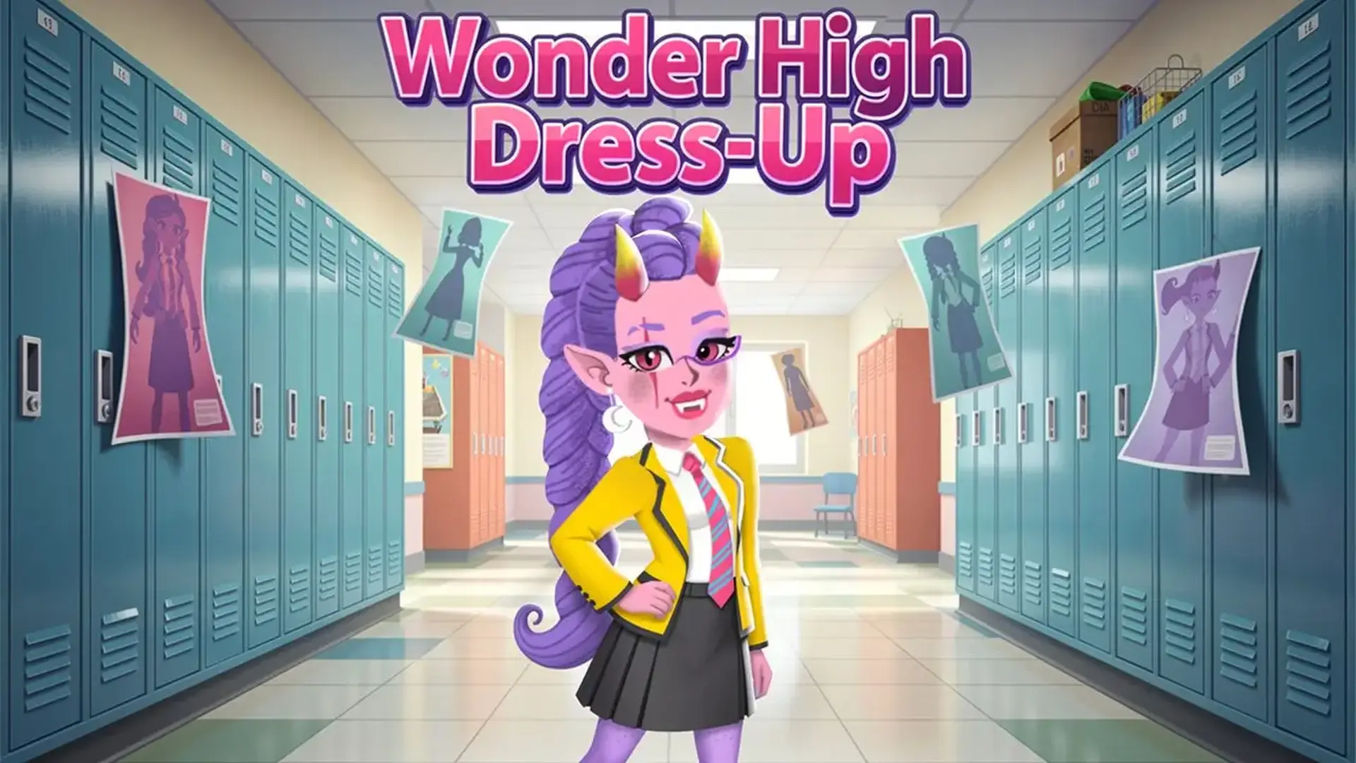Wonder High Dress-Up - Simulador moda creepy-chic juego