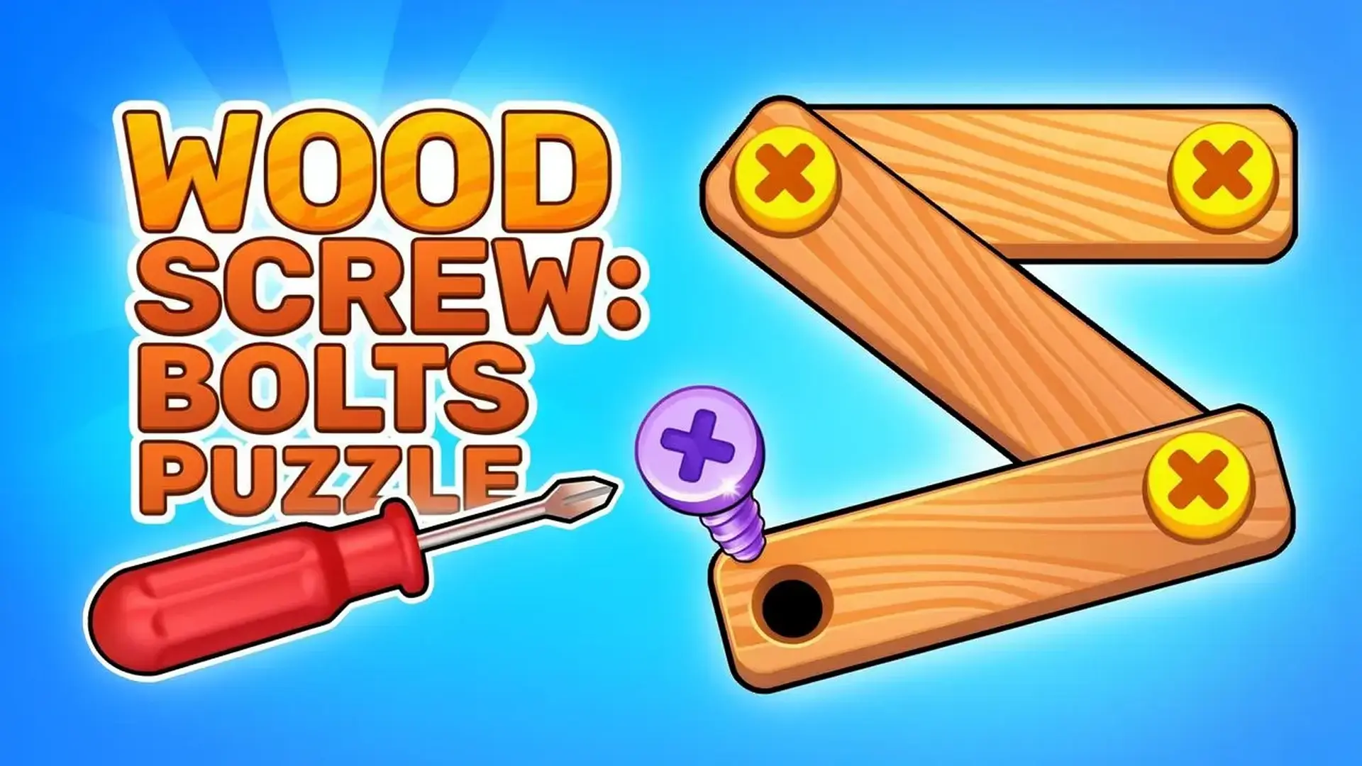 Wood Screw: Bolts Puzzle - Puzle Lógica y Tornillos juego
