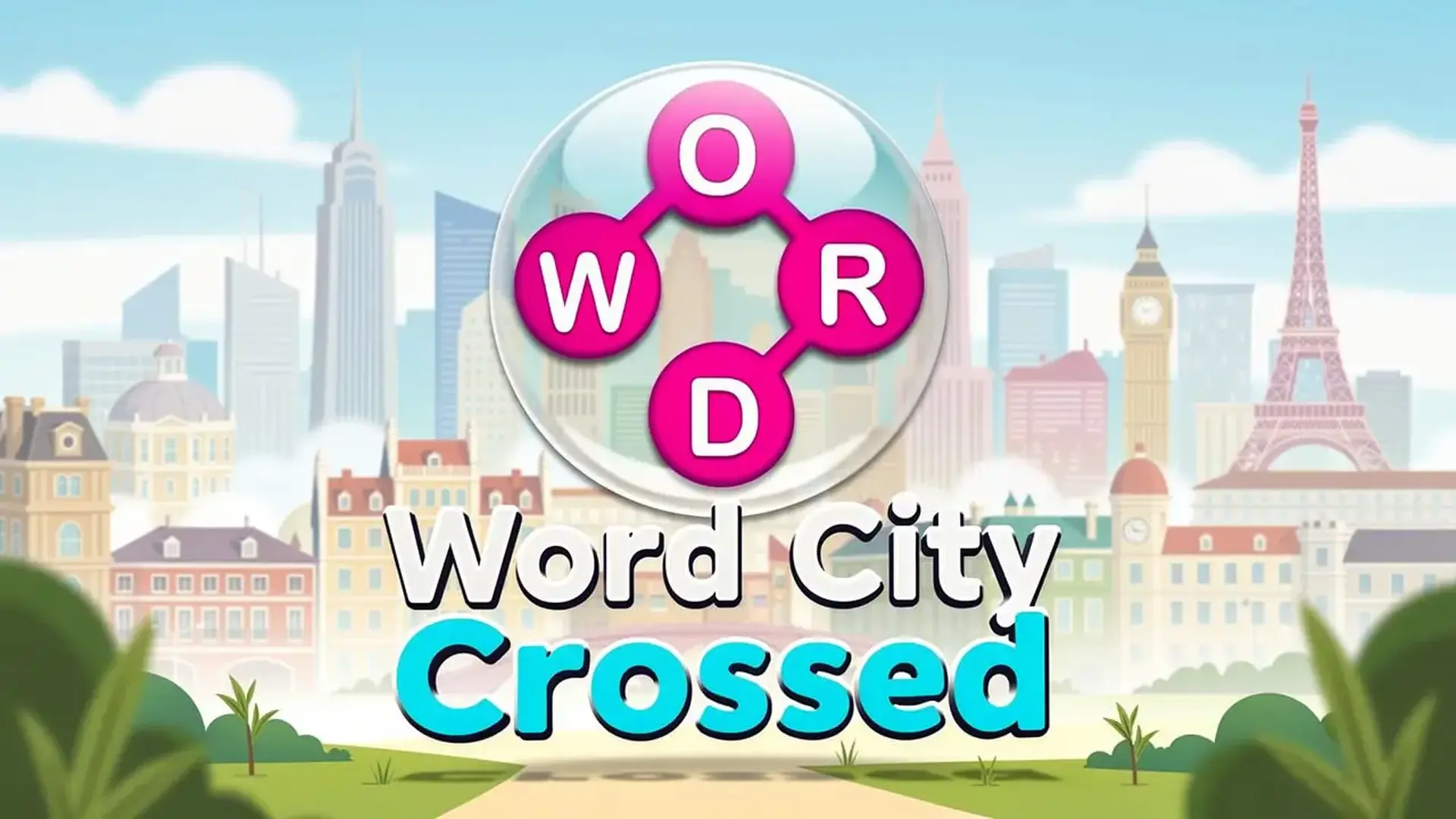 Word City Crossed - لعبة ألغاز كلمات متقاطعة