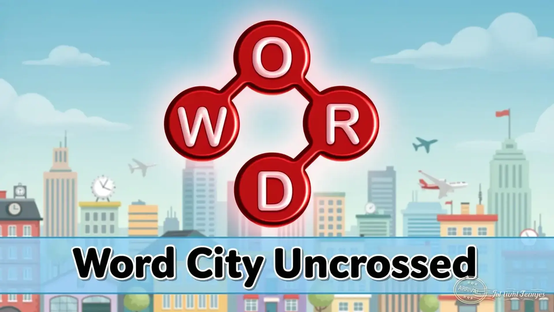 Word City Uncrossed - لعبة ألغاز كلمات شيقة