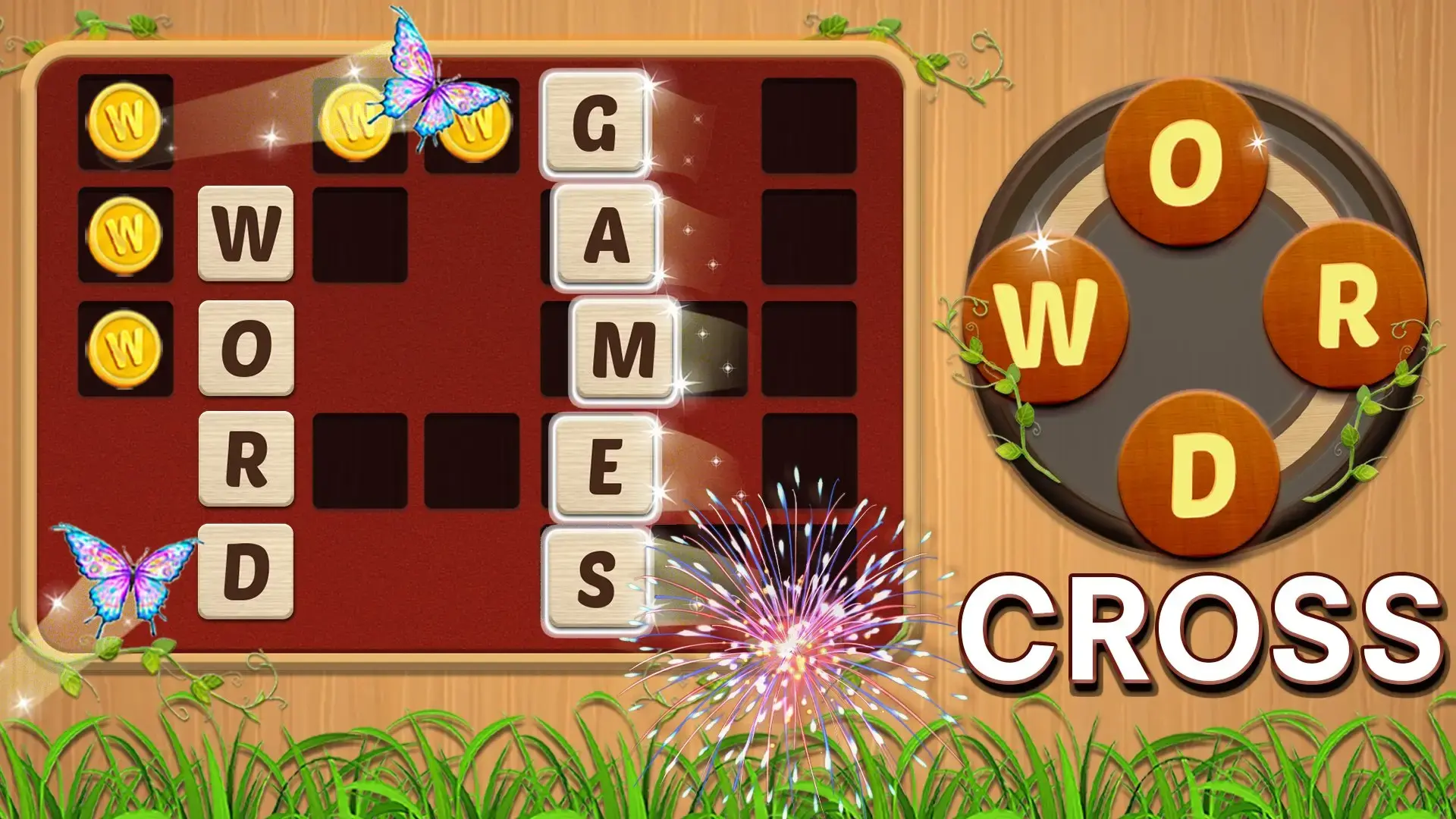 Word Cross - Puzle Palabras Adictivo Desliza juego