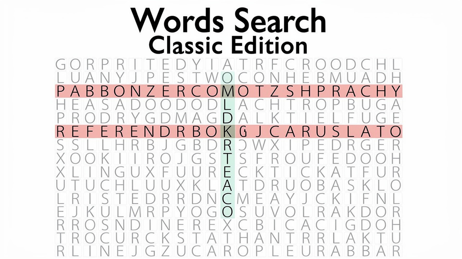 Words Search Classic Edition - لعبة ألغاز كلمات كلاسيكية ممتعة
